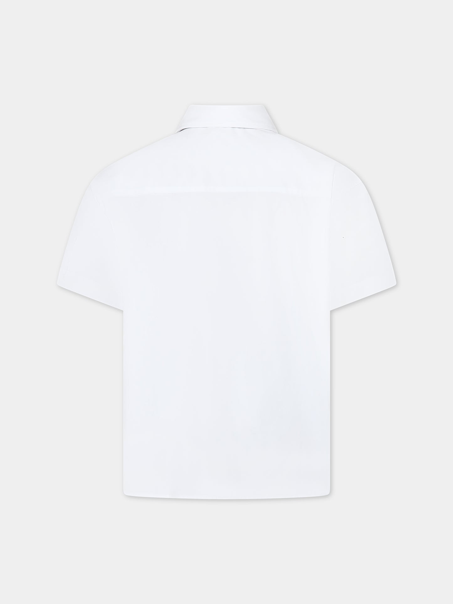 Camicia bianca per bambino con stampa,Burberry Kids,8073364 A1464