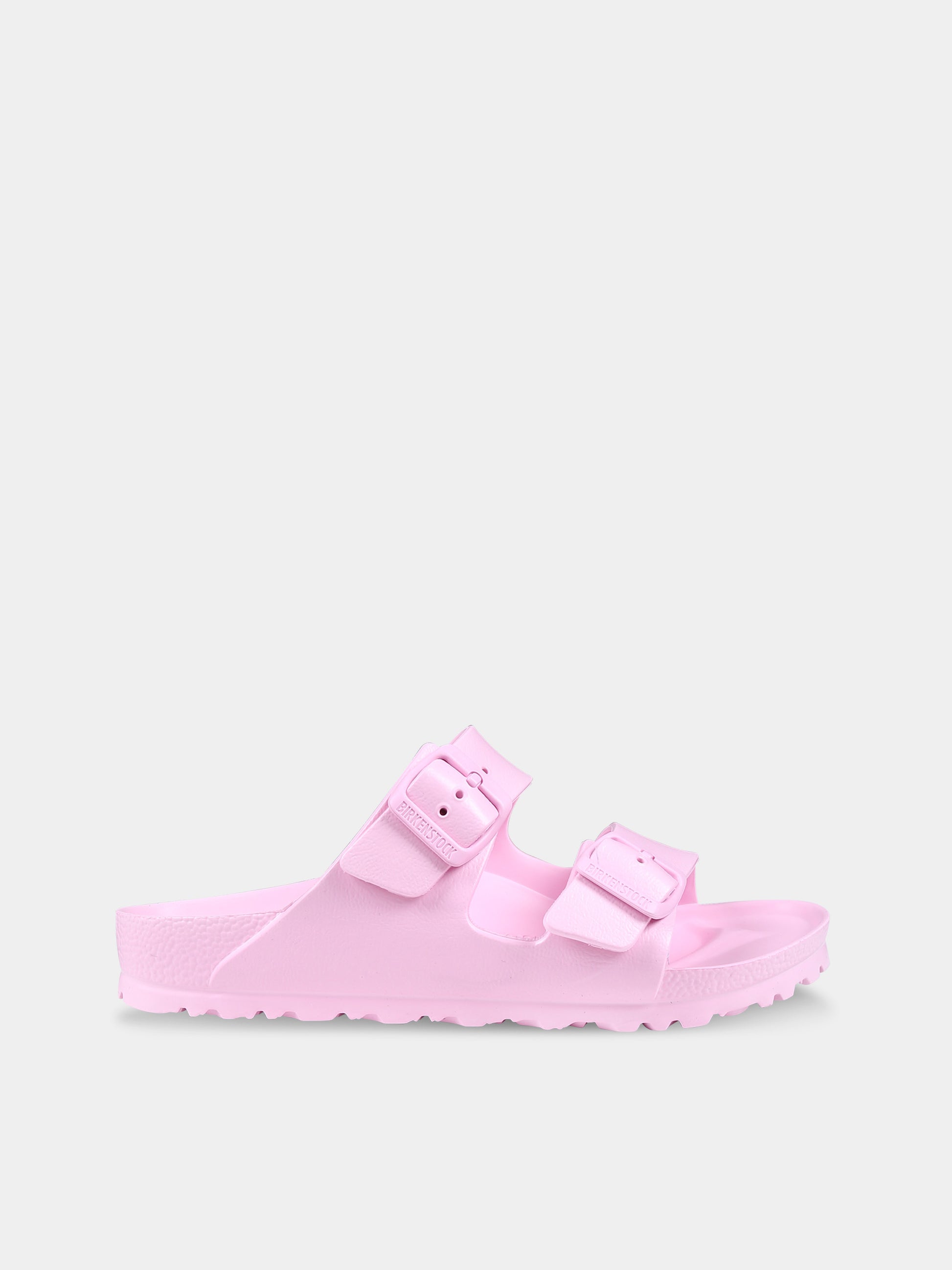 Sandali rosa Arizona Eva per bambina con logo,Birkenstock,1027355 FONDANT PINK