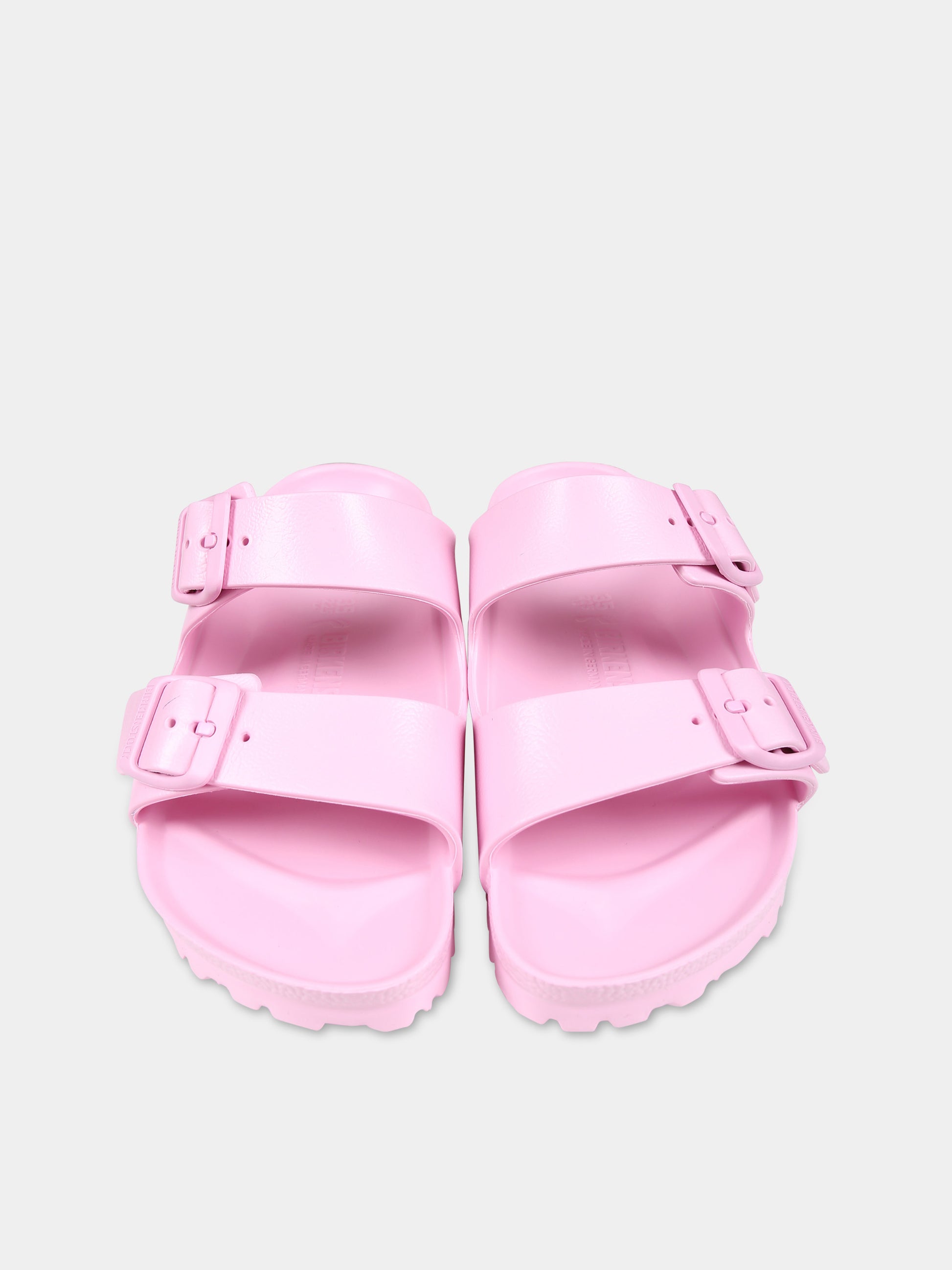 Sandali rosa Arizona Eva per bambina con logo,Birkenstock,1027355 FONDANT PINK