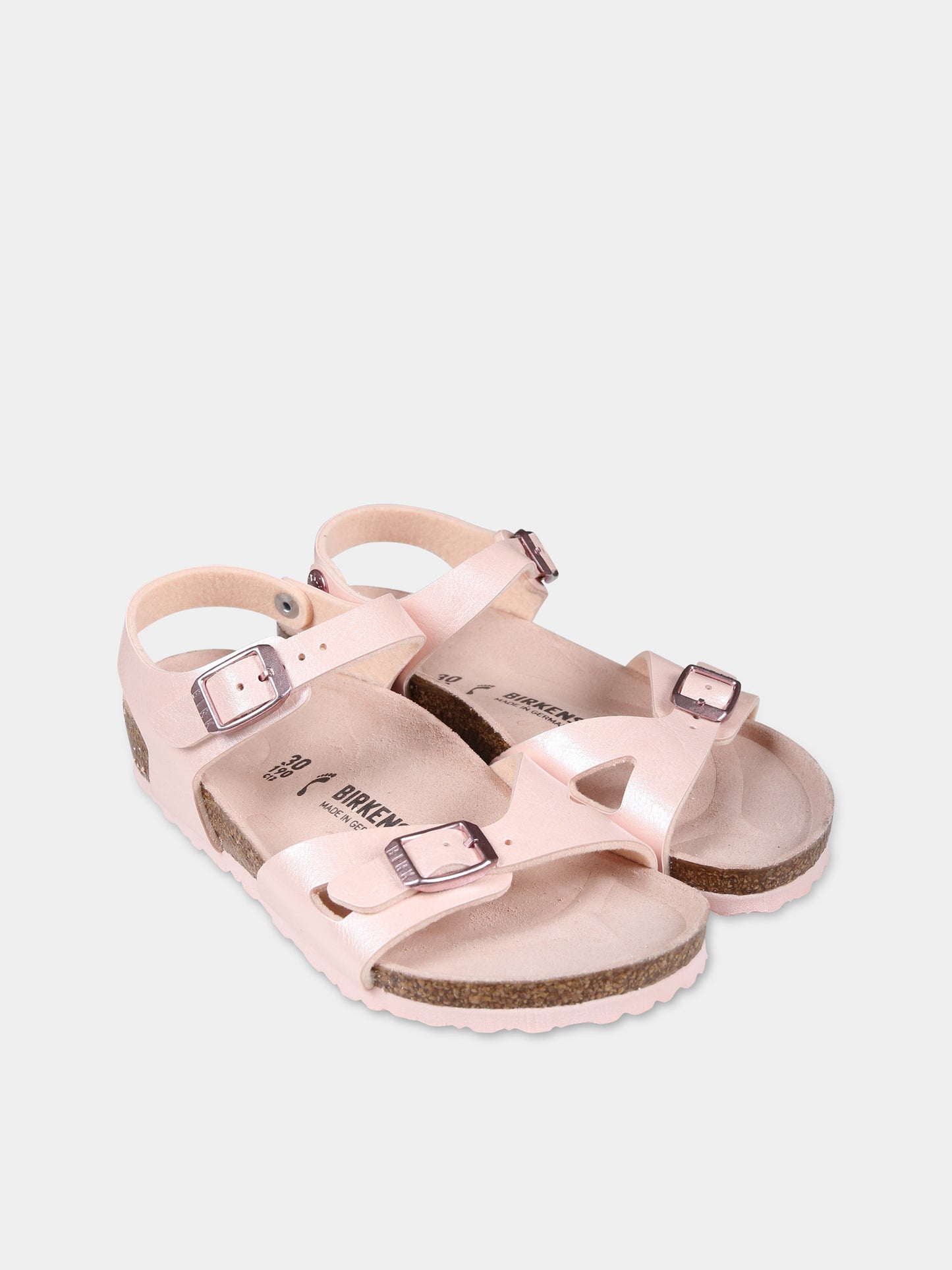 Sandali Rio rosa per bambina,Birkenstock,1027338 GRACEFUL LIGHT ROSE