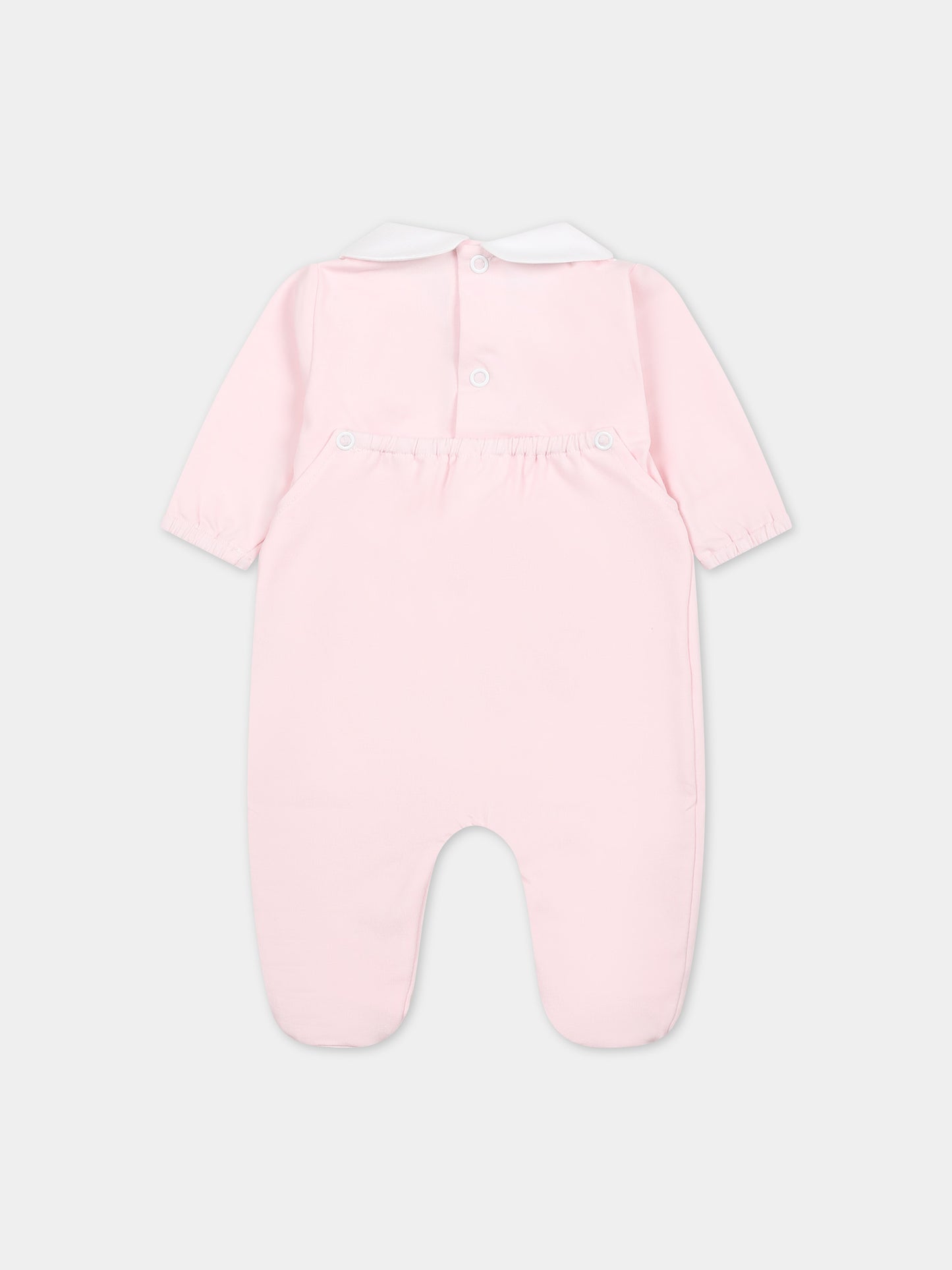 Tutina rosa per neonata,Little Bear,8041 ROSA