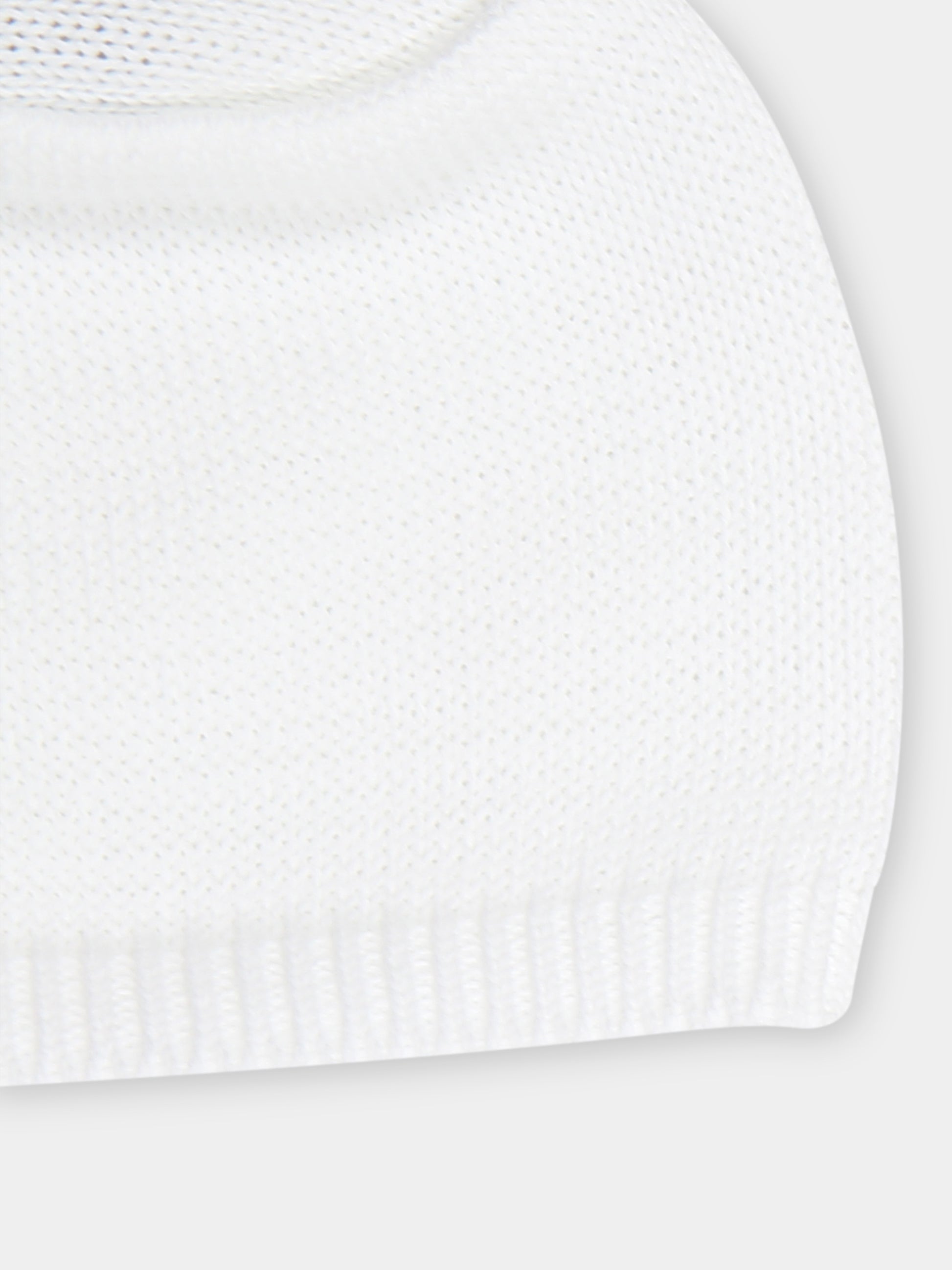 Cappello bianco per neonata,Little Bear,8129 BIANCO