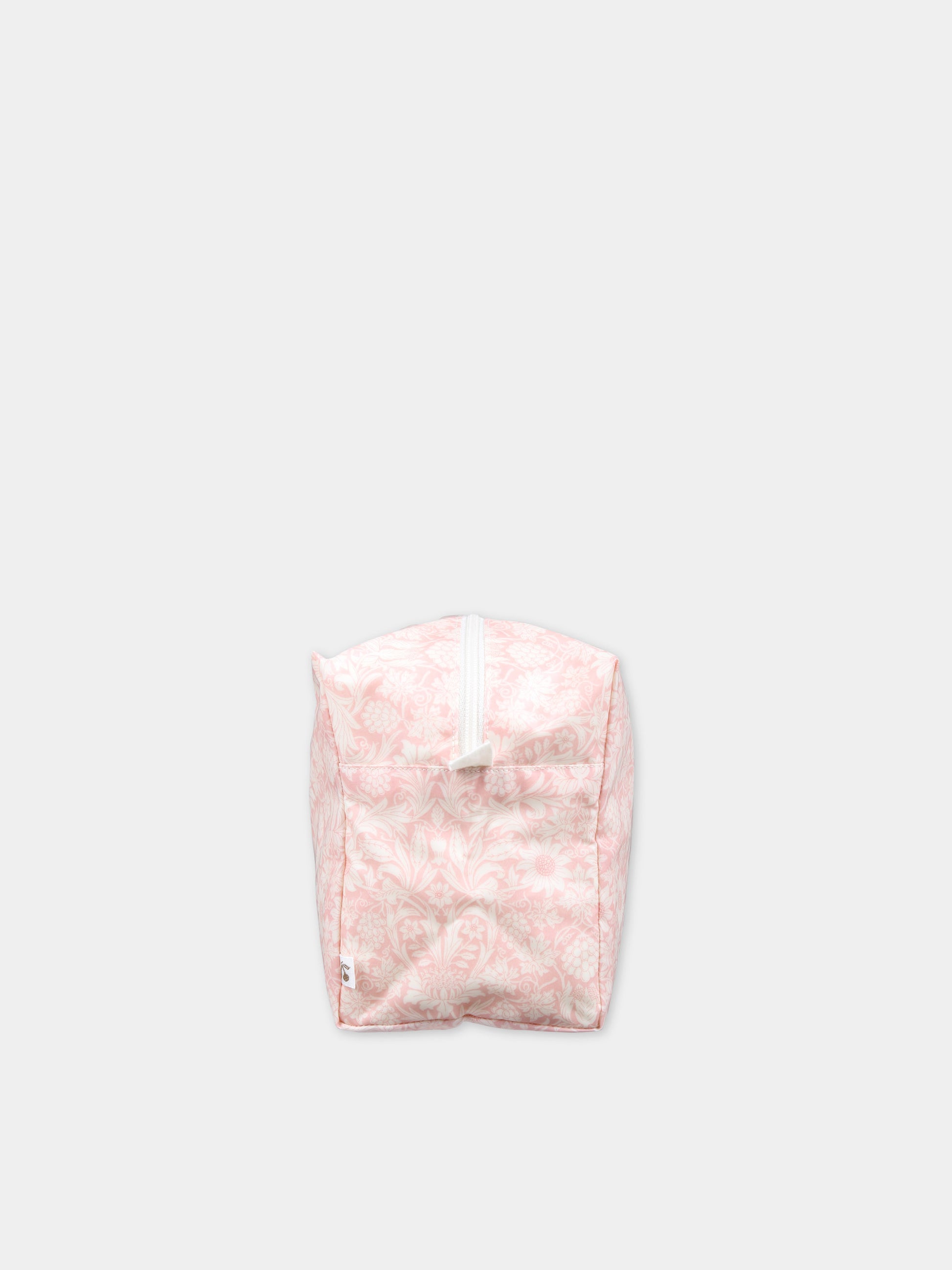 Pochette rosa per neonata con stampa fiori,Bonpoint,S04NACW00003 521B