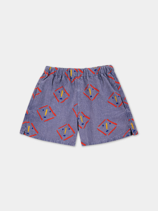 Short viola per bambini,Bobo Choses,124AC072