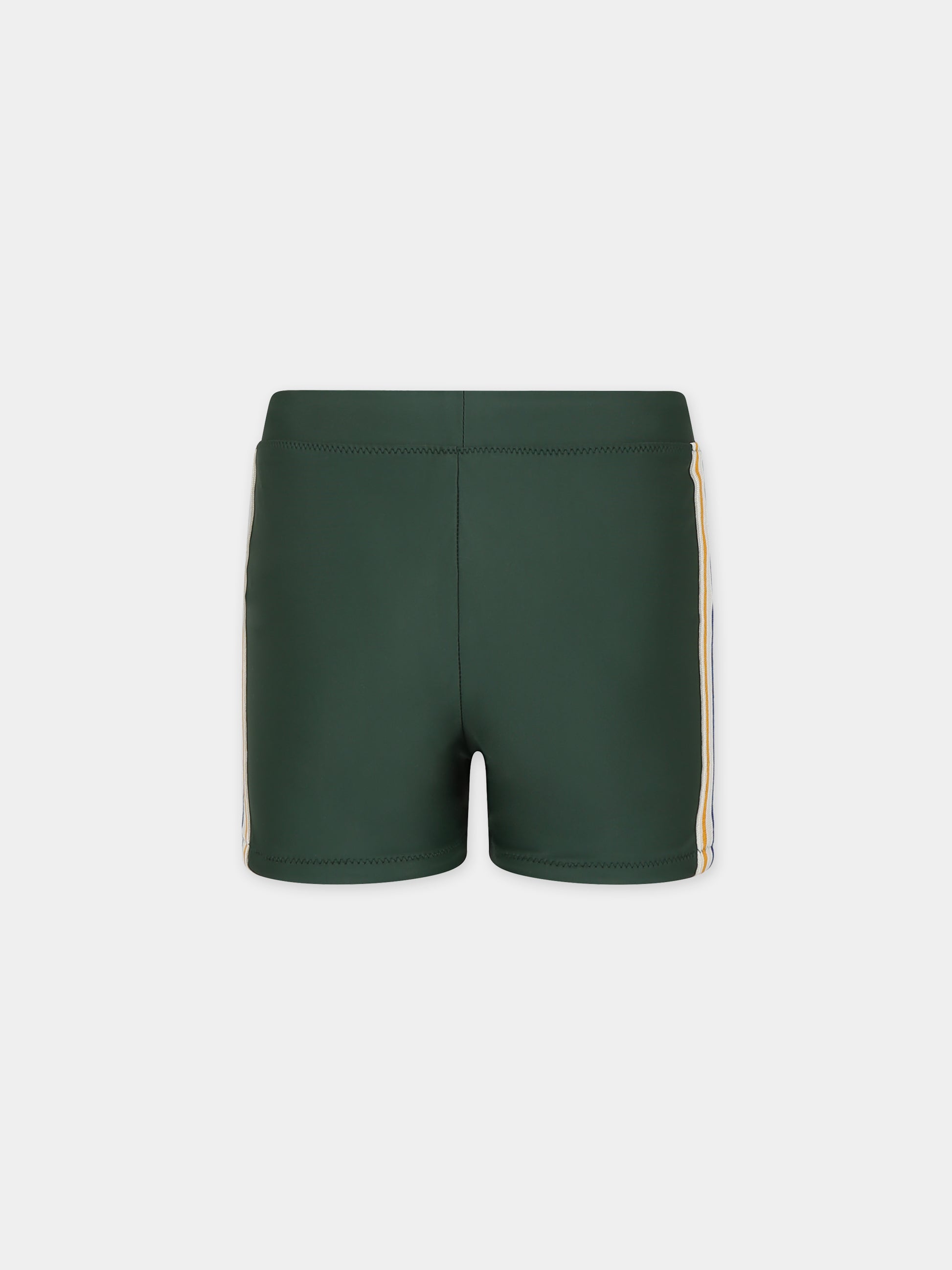 Boxer mare verde per bambino con logo,Mini Rodini,2428011275