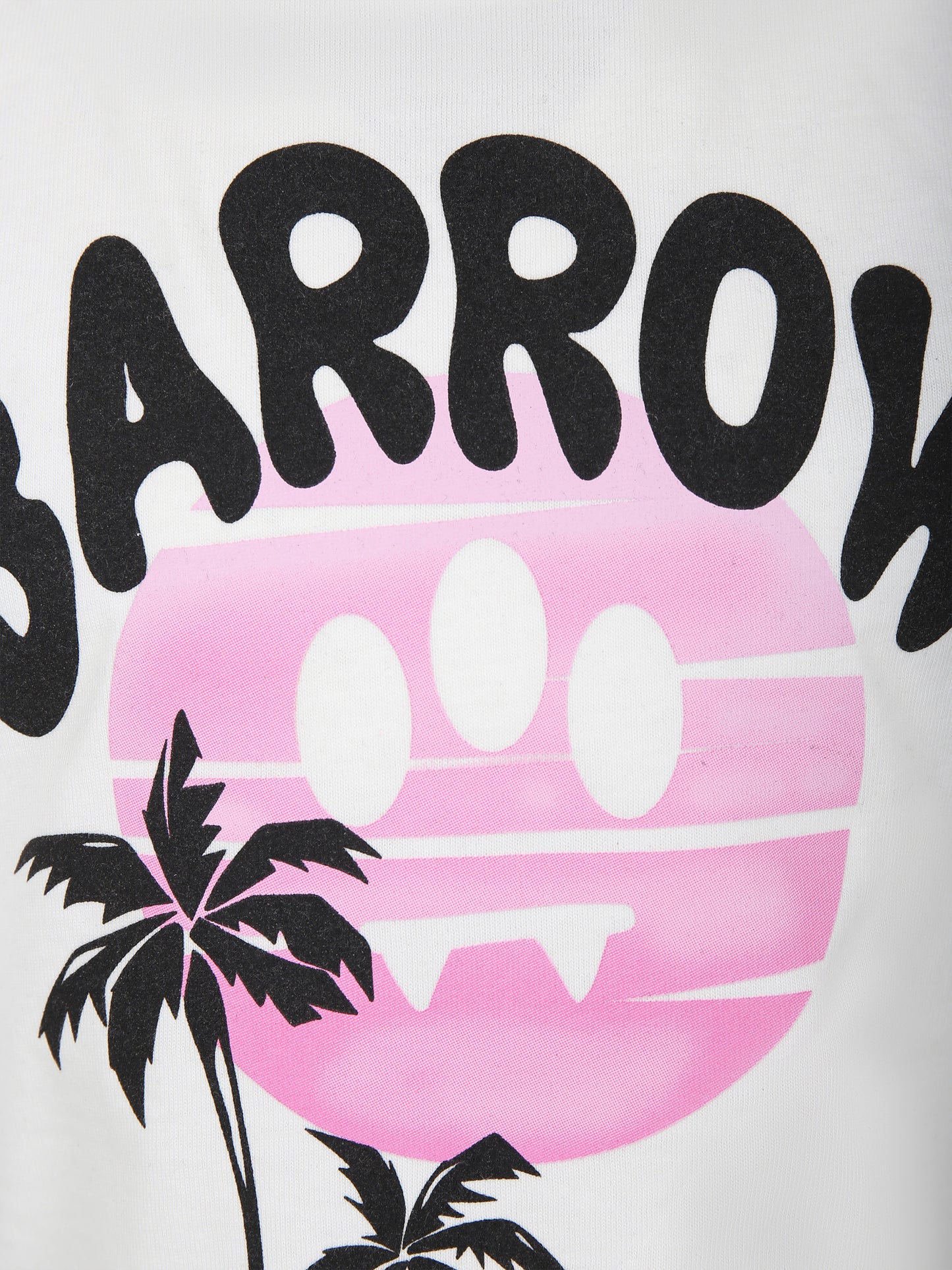 T-shirt bianca per bambina con logo,Barrow,S4BKJGTH052 002