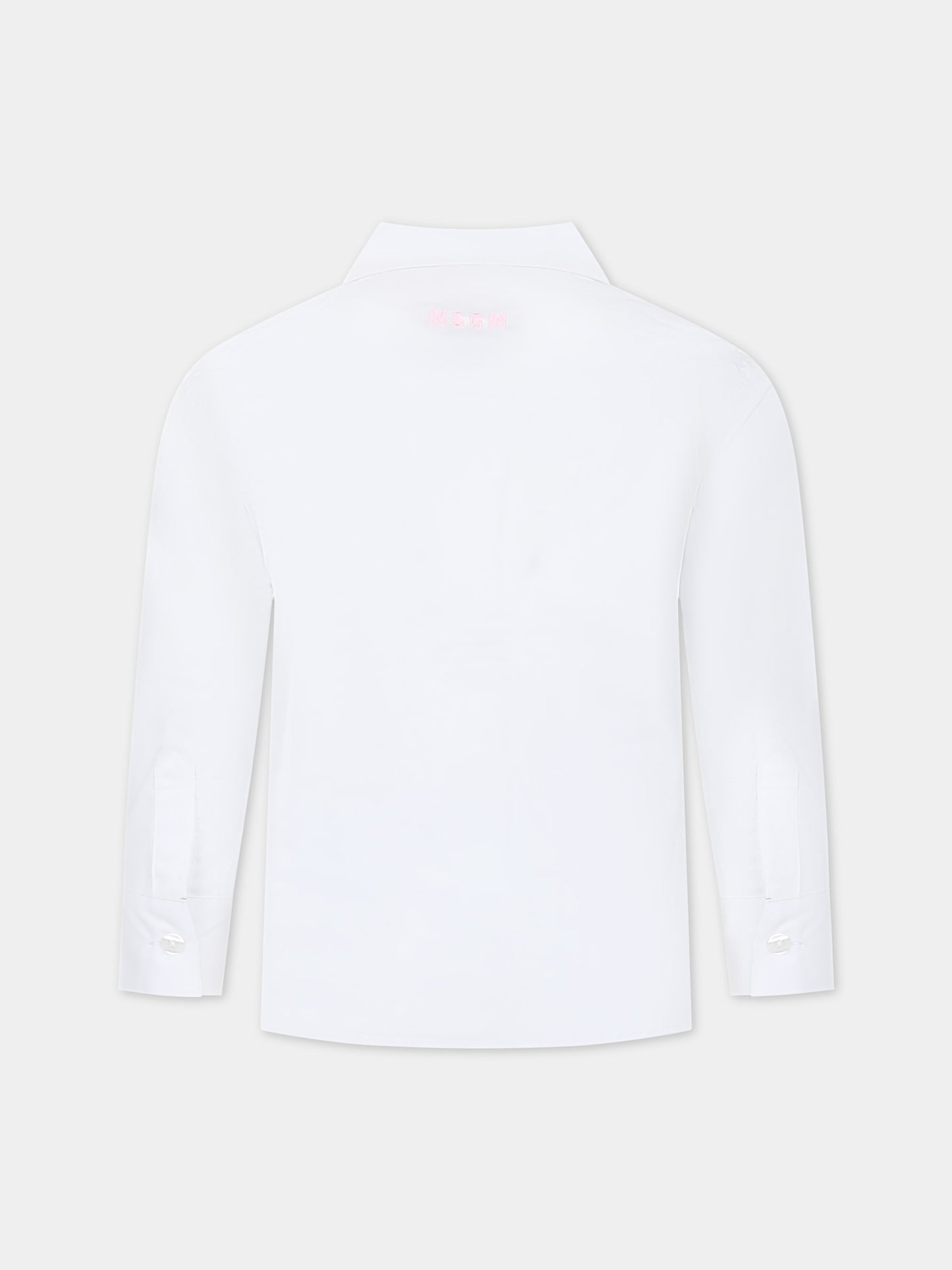 Camicia bianca per bambina,Msgm Kids,S4MSJGSI070 015