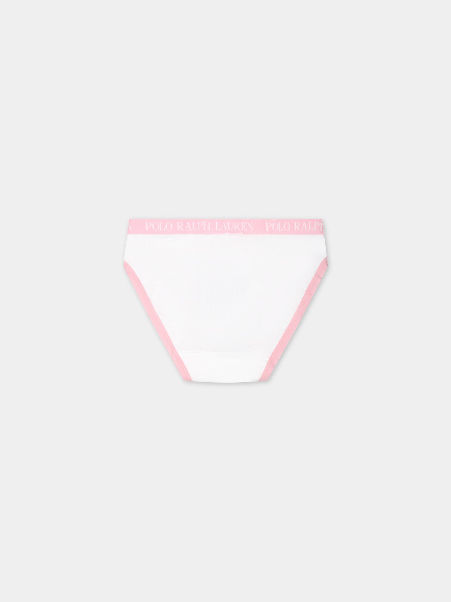Set rosa per bambina con logo,Ralph Lauren Kids,24SMRL4P5003 ADG