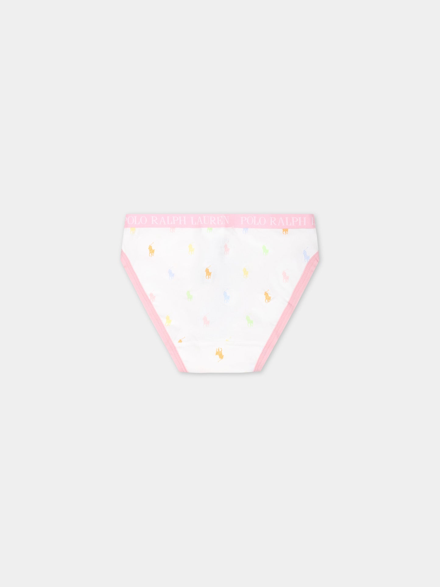 Set rosa per bambina con logo,Ralph Lauren Kids,24SMRL4P5003 ADG