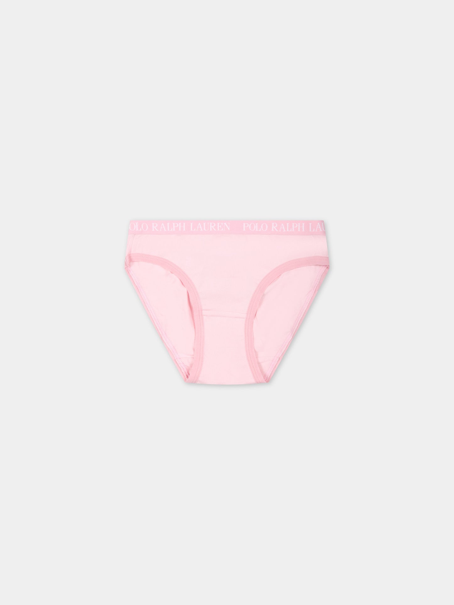 Set rosa per bambina con logo,Ralph Lauren Kids,24SMRL4P5003 ADG