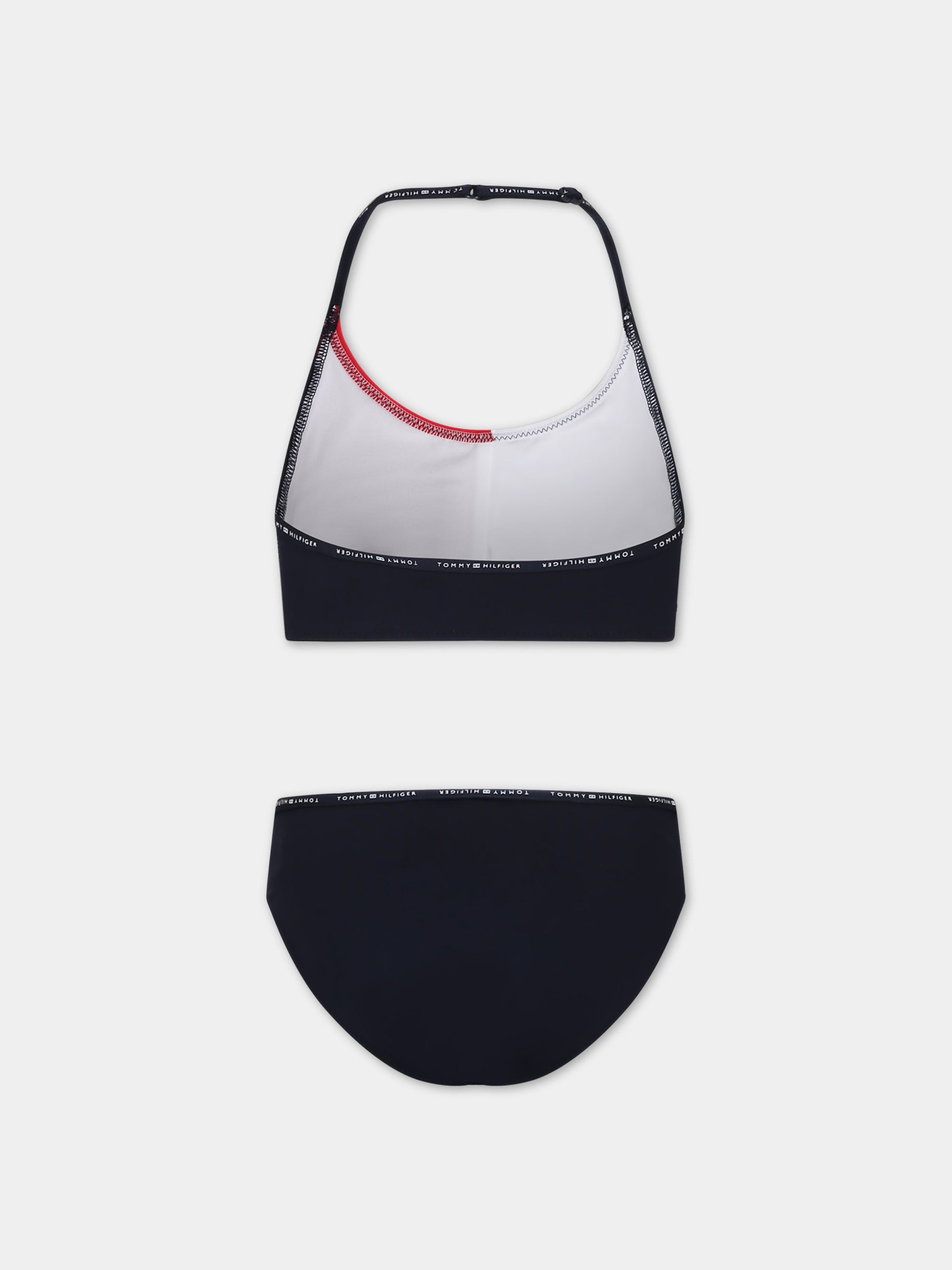 Bikini multicolor per bambina,Tommy Hilfiger Junior,24SMTAUG0UG00718T DW5