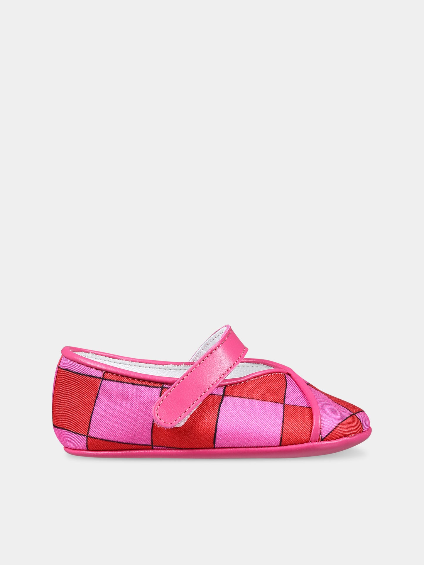 Ballerine multicolor per neonata con iconica stampa multicolor,Emilio Pucci Junior,PU0126 K0193 999
