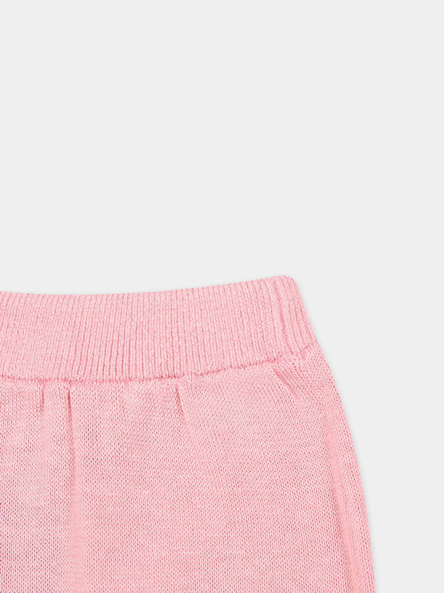 Pantaloni rosa per neonata,Gensami,PT01 B ALP SUMMER PINK