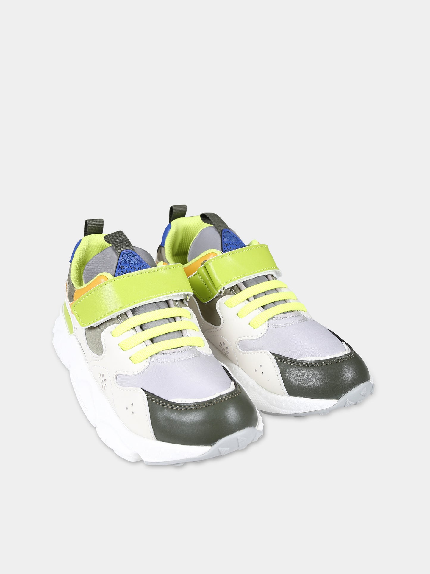 Sneaker basse multicolor Yamano per bambino,Flower Mountain,1F91 001 2016907 21