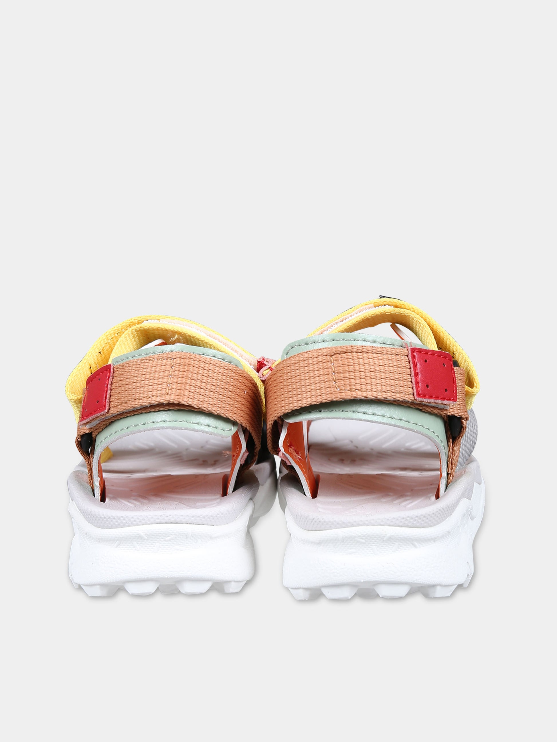 Sandali Nazca multciolor per bambino con logo,Flower Mountain,3B15 001 0502865 06