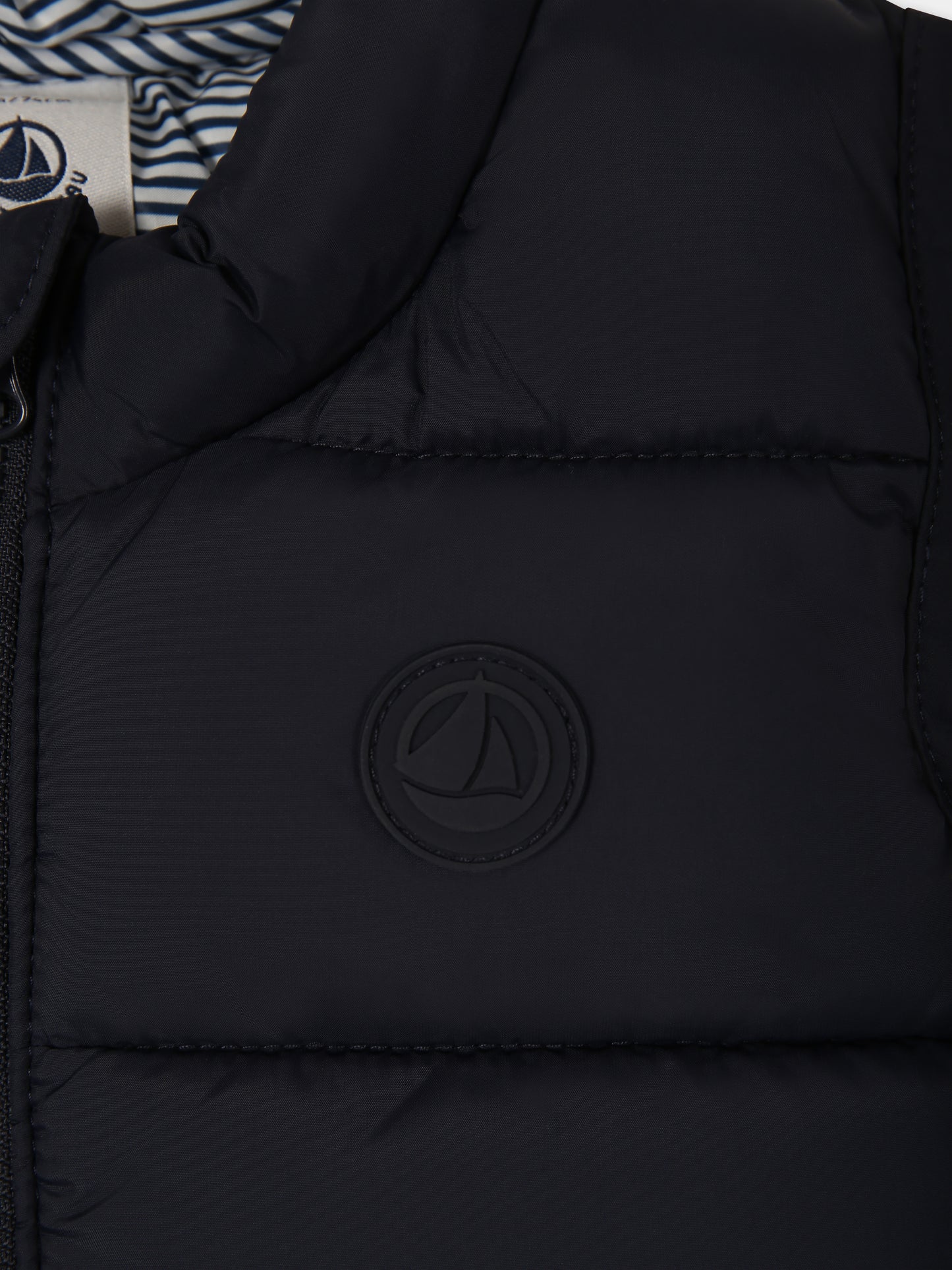 Gilet blu per neonato,Petit Bateau,A09JW 02 SMOKING