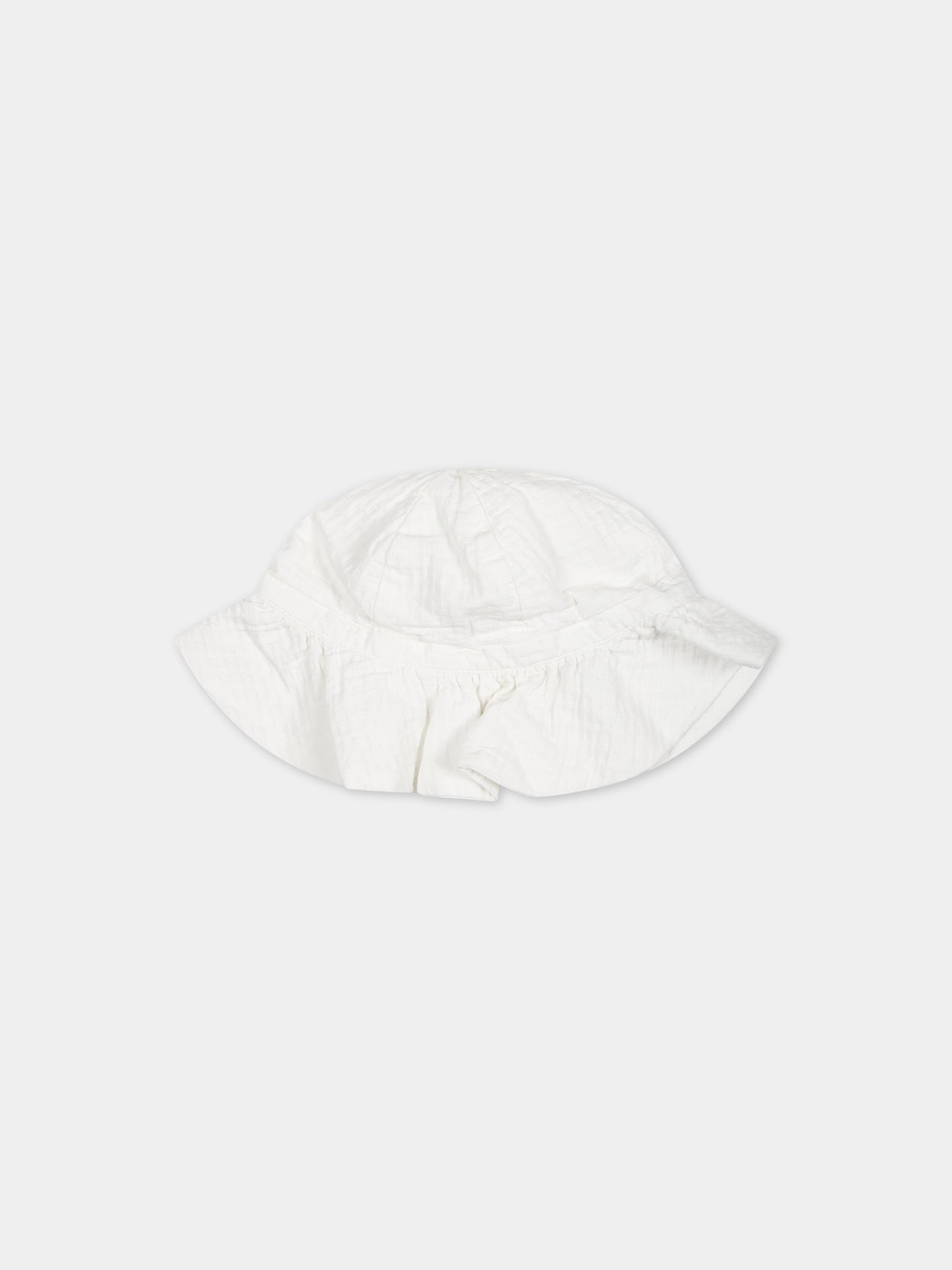 Cloche bianca per neonata,Petit Bateau,A09I3 01 MARSHMALLOW