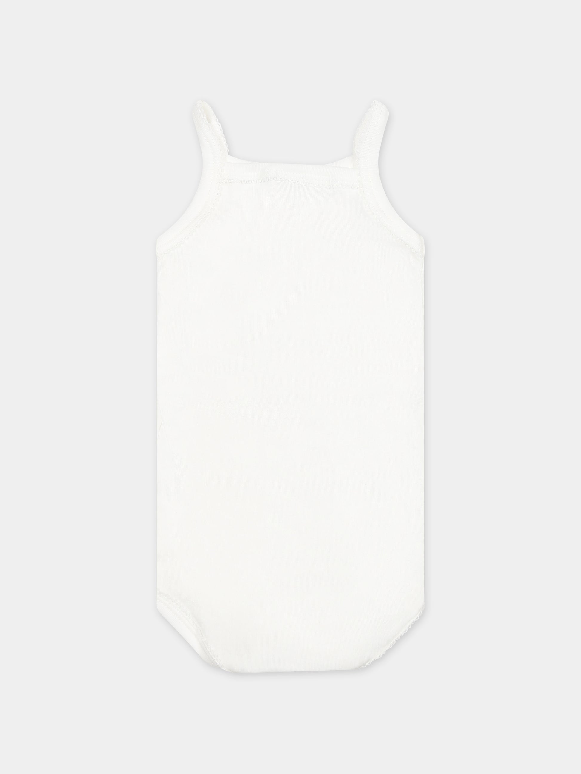 Set multicolor per neonata con fiori e righe,Petit Bateau,A09Y8 00 VARIANTE 1