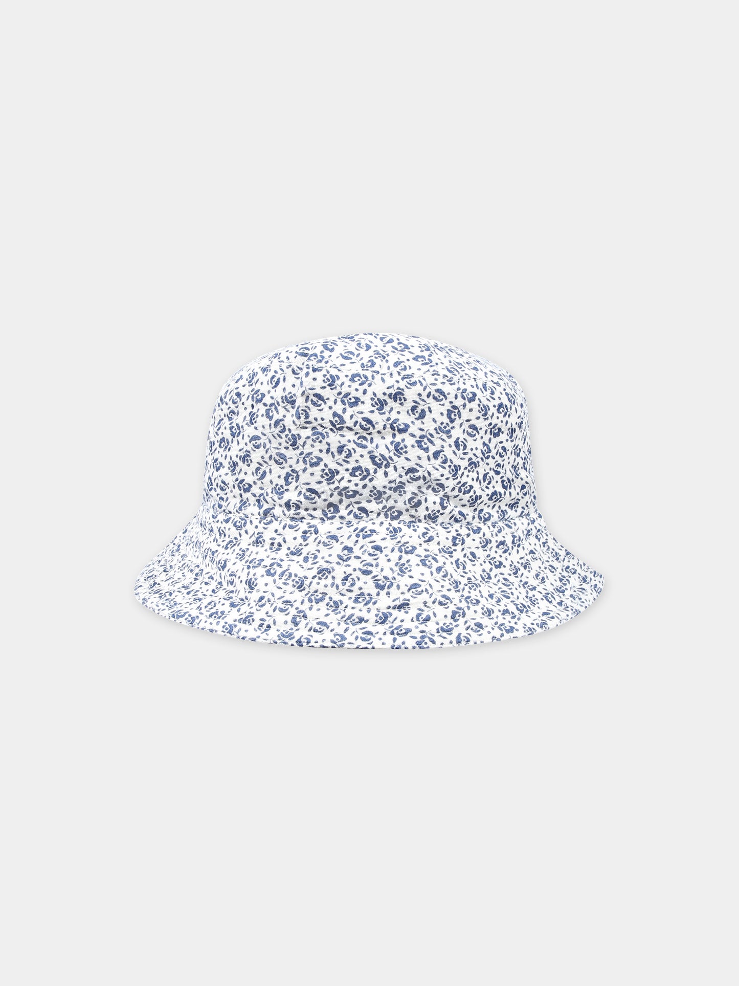 Cloche bianca per bambina con fiori,Petit Bateau,A09IG 01 AVALANCHE/INCOGNITO