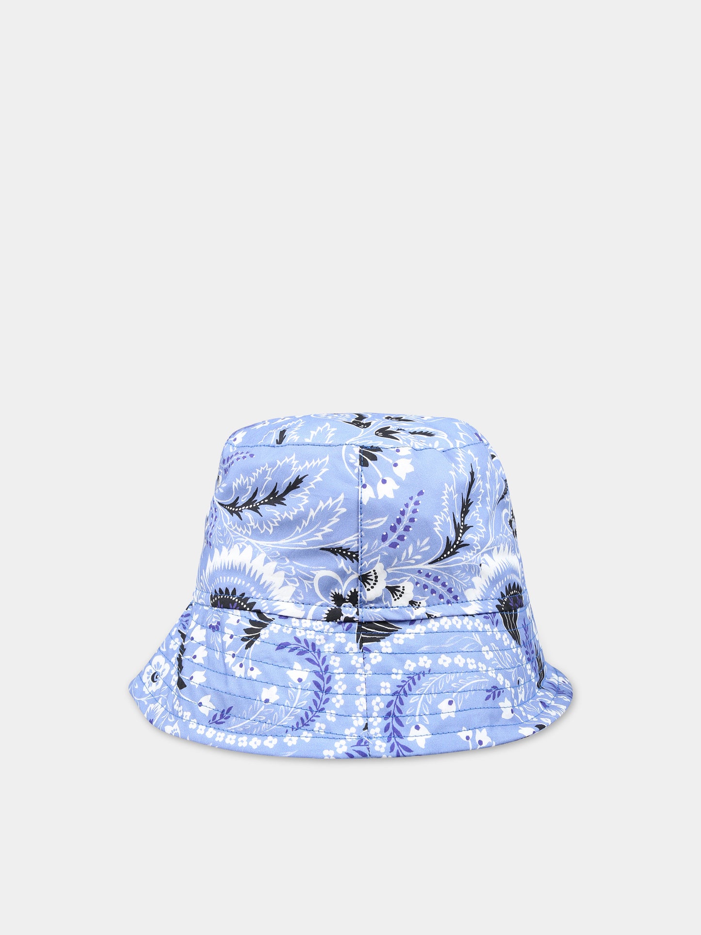Cloche celeste per bambini con motivo paisley,Etro,GU0P17 P0417 654AV