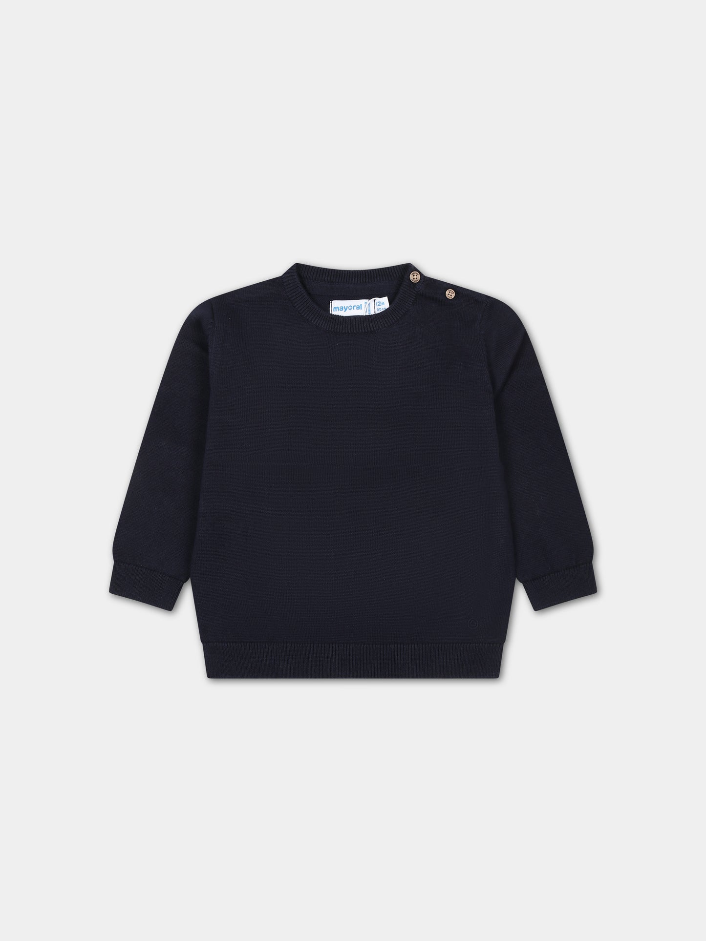 Maglione blu per neonato,Mayoral,303 047