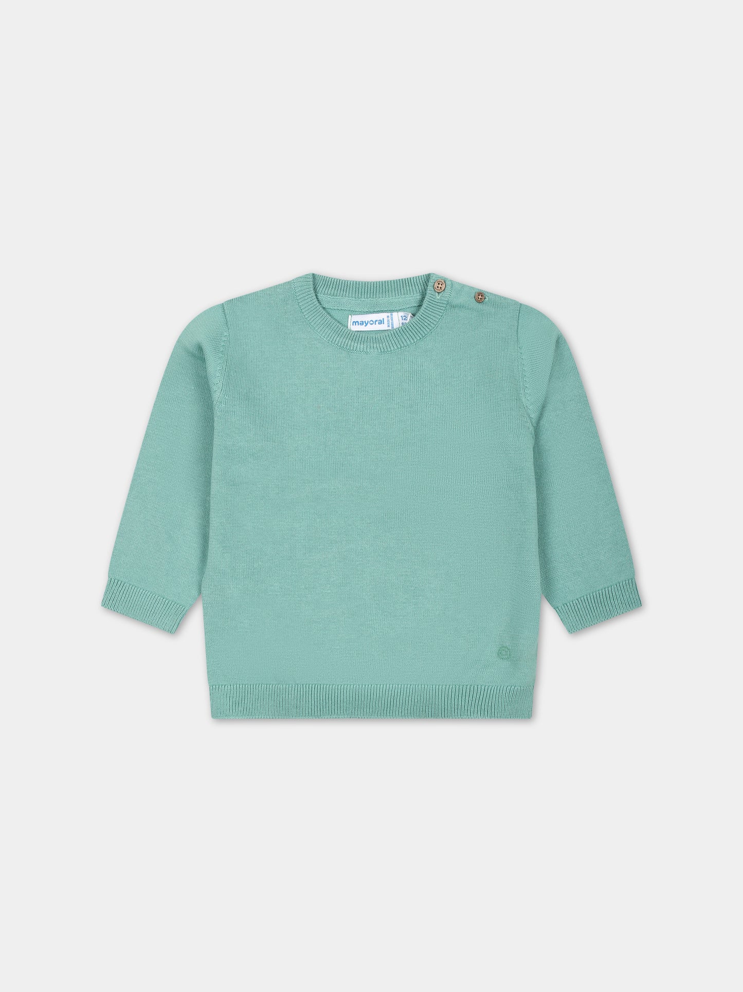 Maglione verde per neonato,Mayoral,303 043