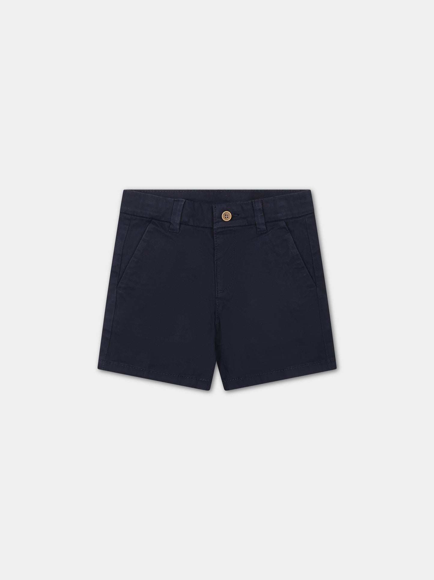 Shorts blu per neonato,Mayoral,207 040