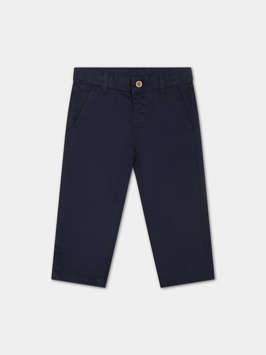 Pantaloni casual blu per neonato,Mayoral,522 061