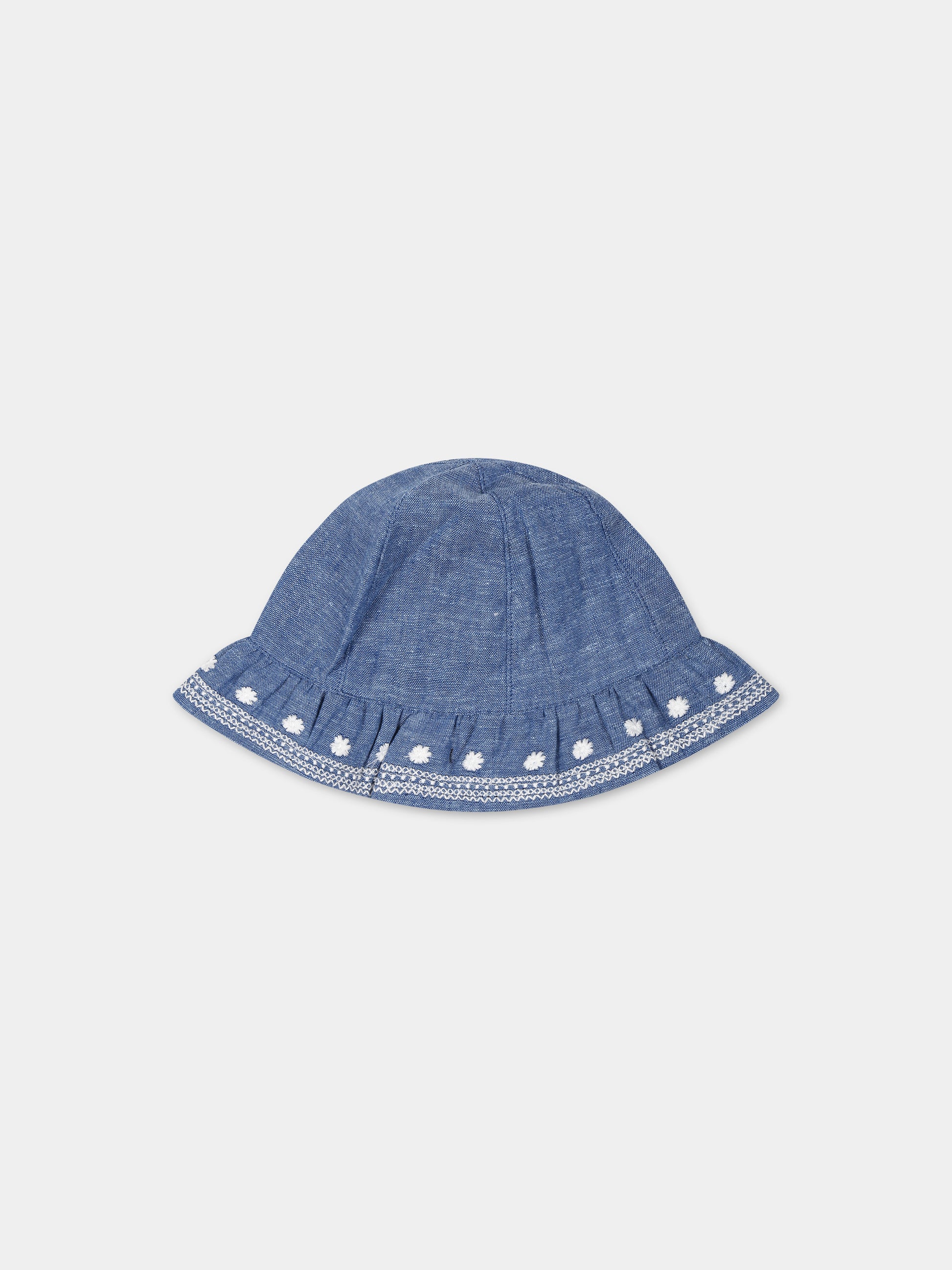 Cloche in denim per neonata,Mayoral,10661 084