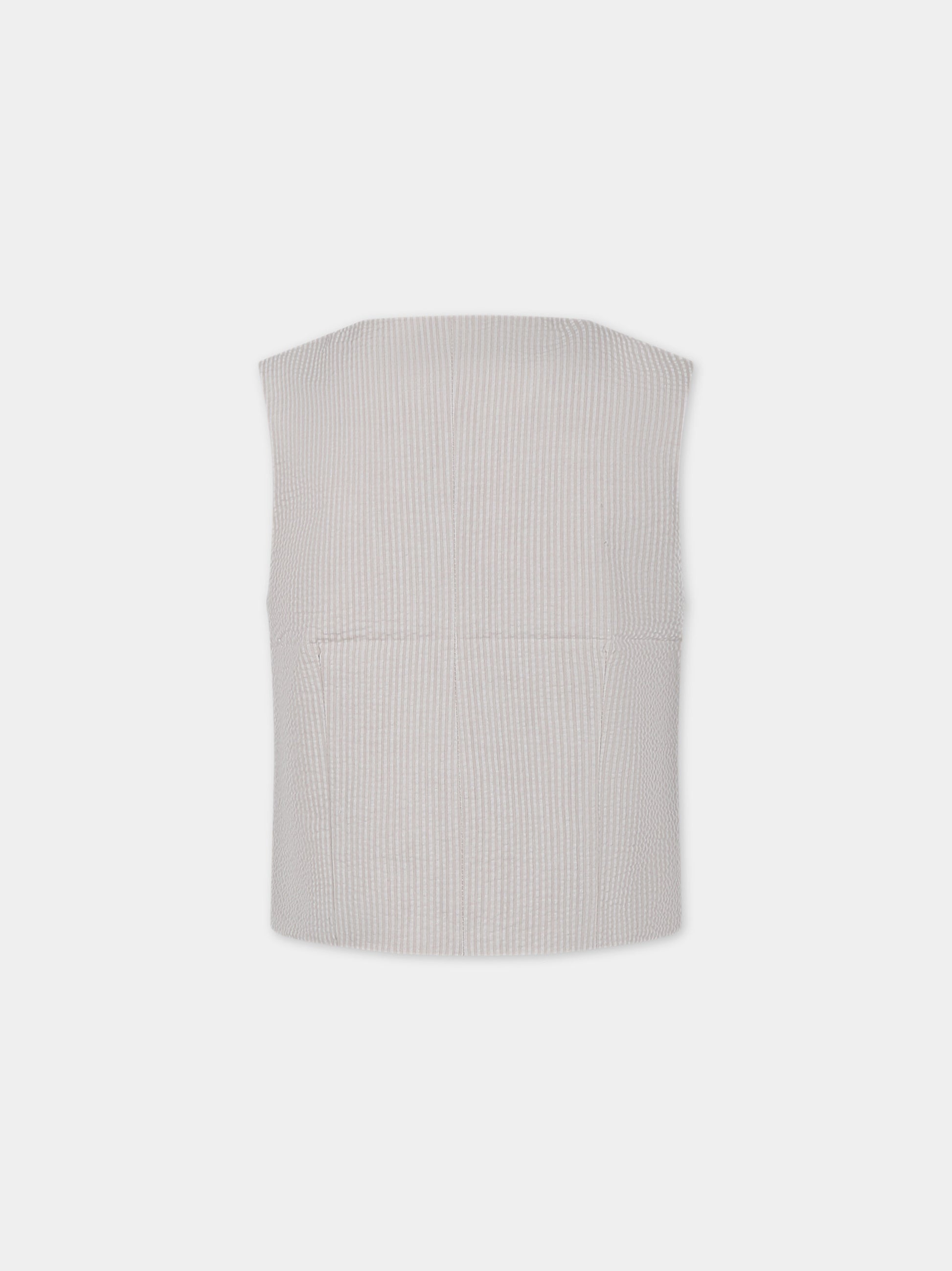 Panciotto beige per bambino,Mayoral,3359 050