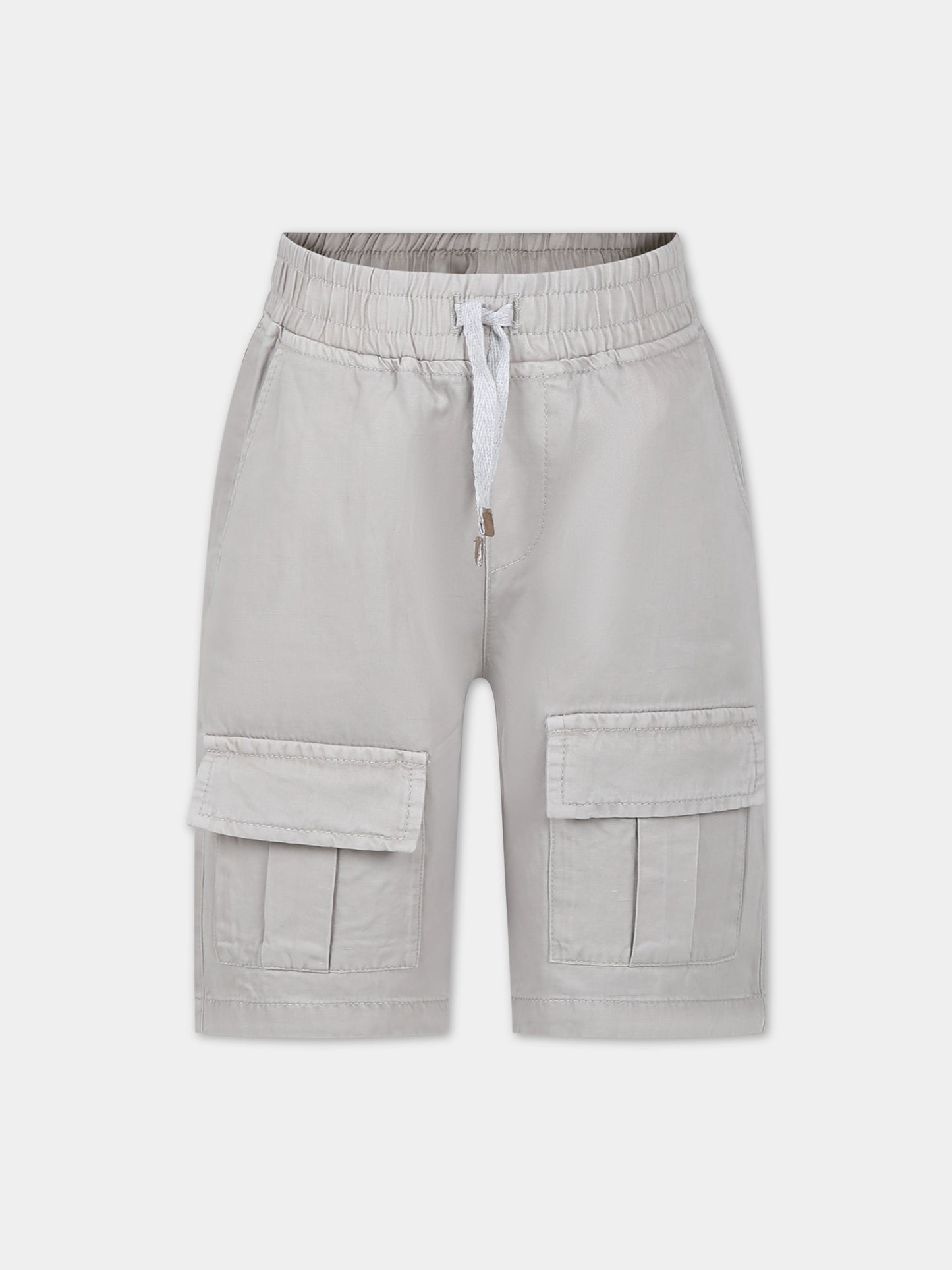 Shorts casual grigio per bambino,Eleventy,EU6P99 Z1934 900