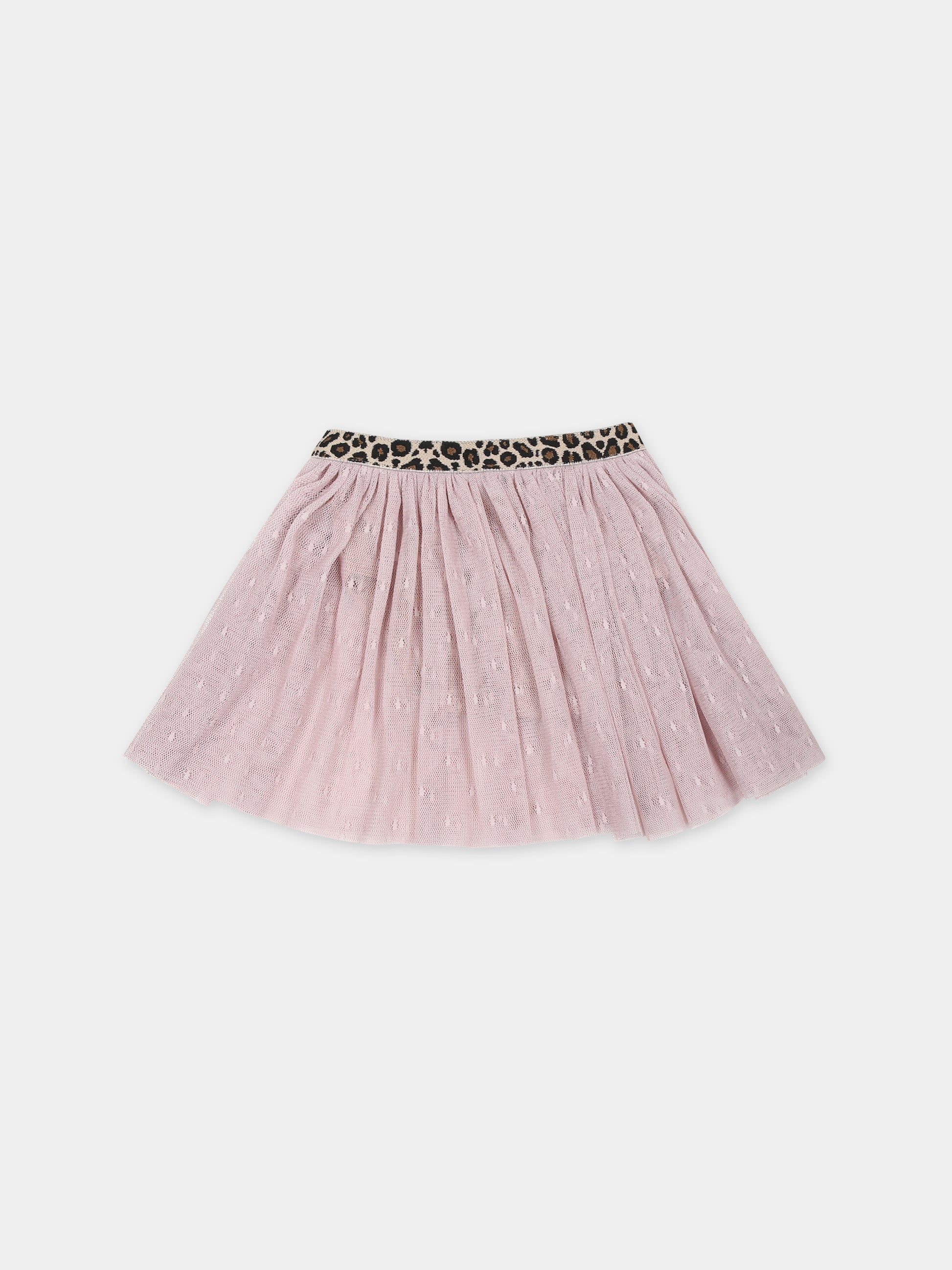 Gonna rosa per neonata con ricami,Caffe' D'orzo,ZU7001 T0075 107