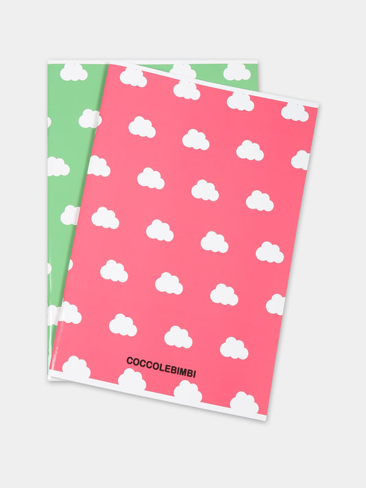Quaderni Pigna x Cocccolebimbi celeste e giallo,Pigna X Coccolebimbi,ROSA E VERDE
