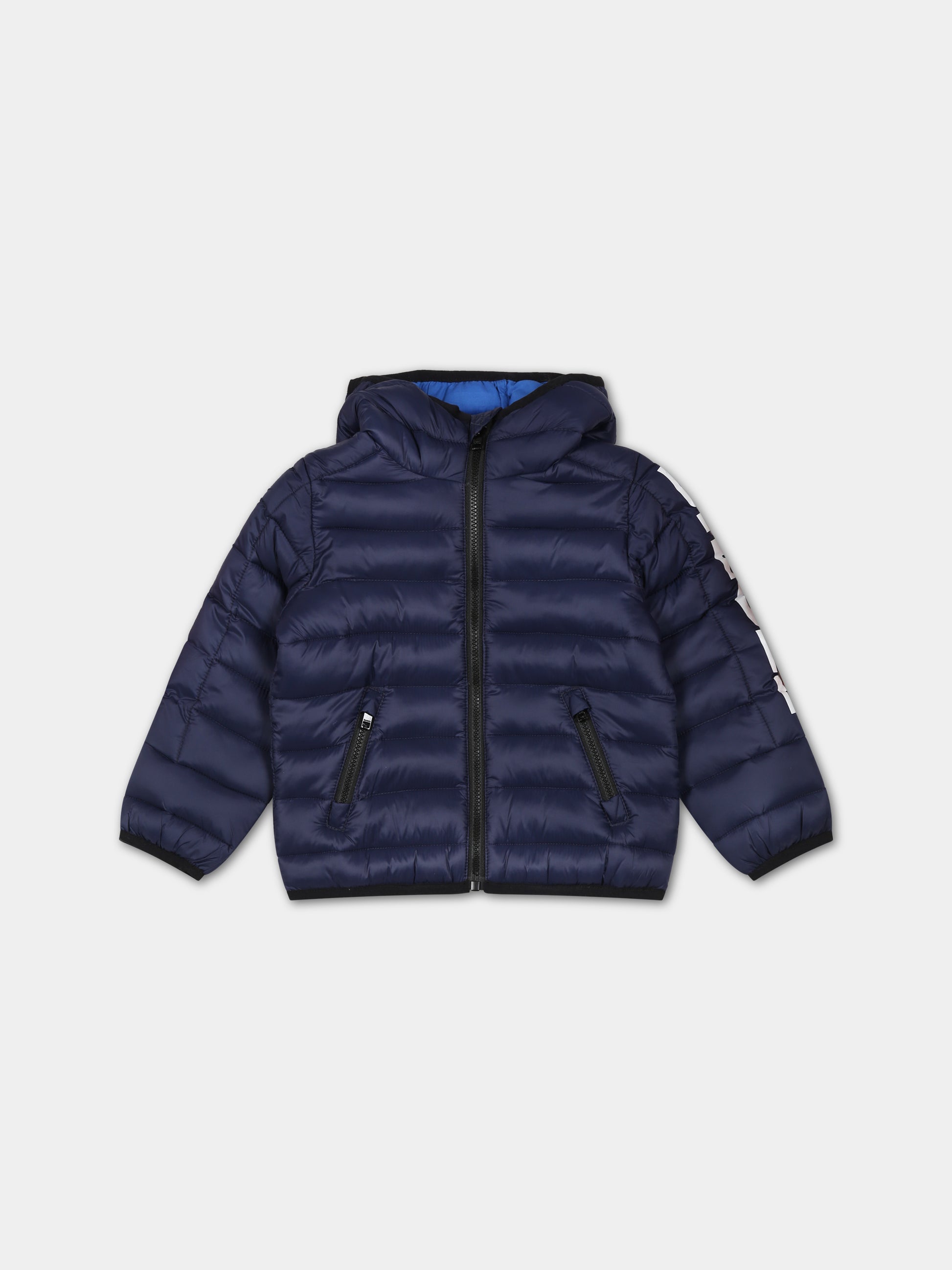 Piumino blu per neonati,Diesel,K00330 KXBDY K8AT