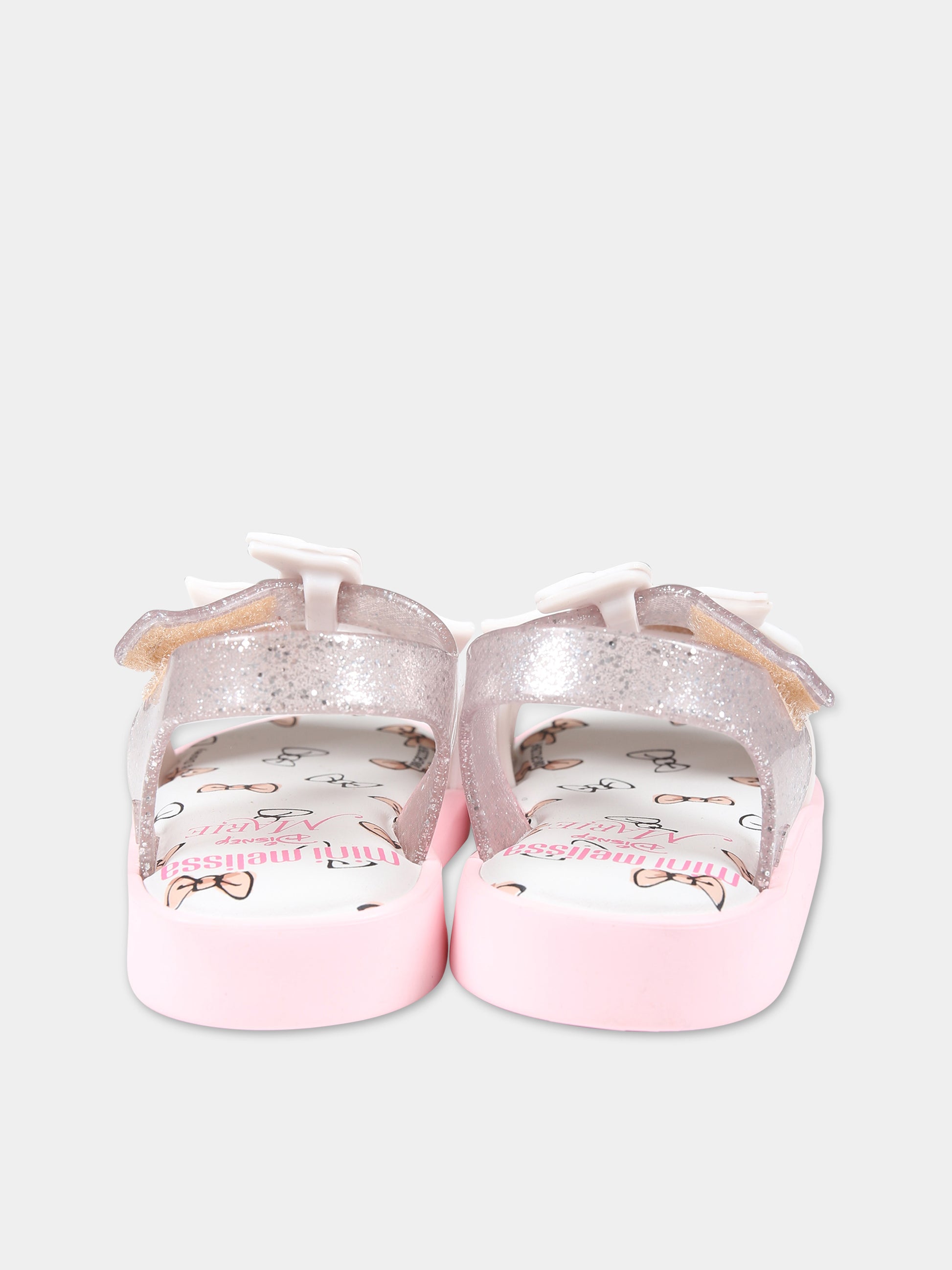 Sandali rosa per bambina con Marie degli Aristogatti,Mini Melissa,33755 AJ573 06411