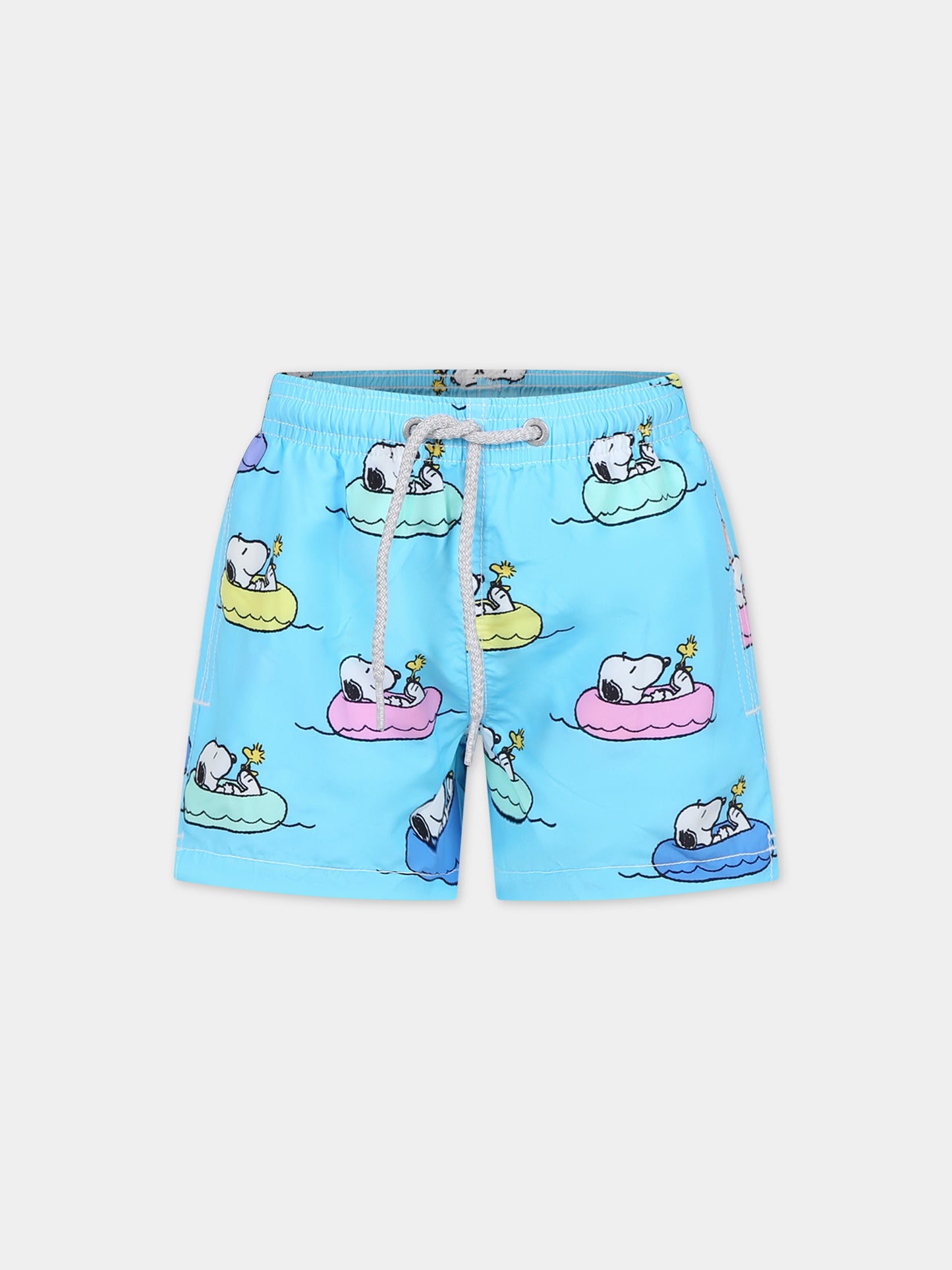 Boxer mare celeste per bambino con granchio,Mc2 Saint Barth,JEA0001 00282F