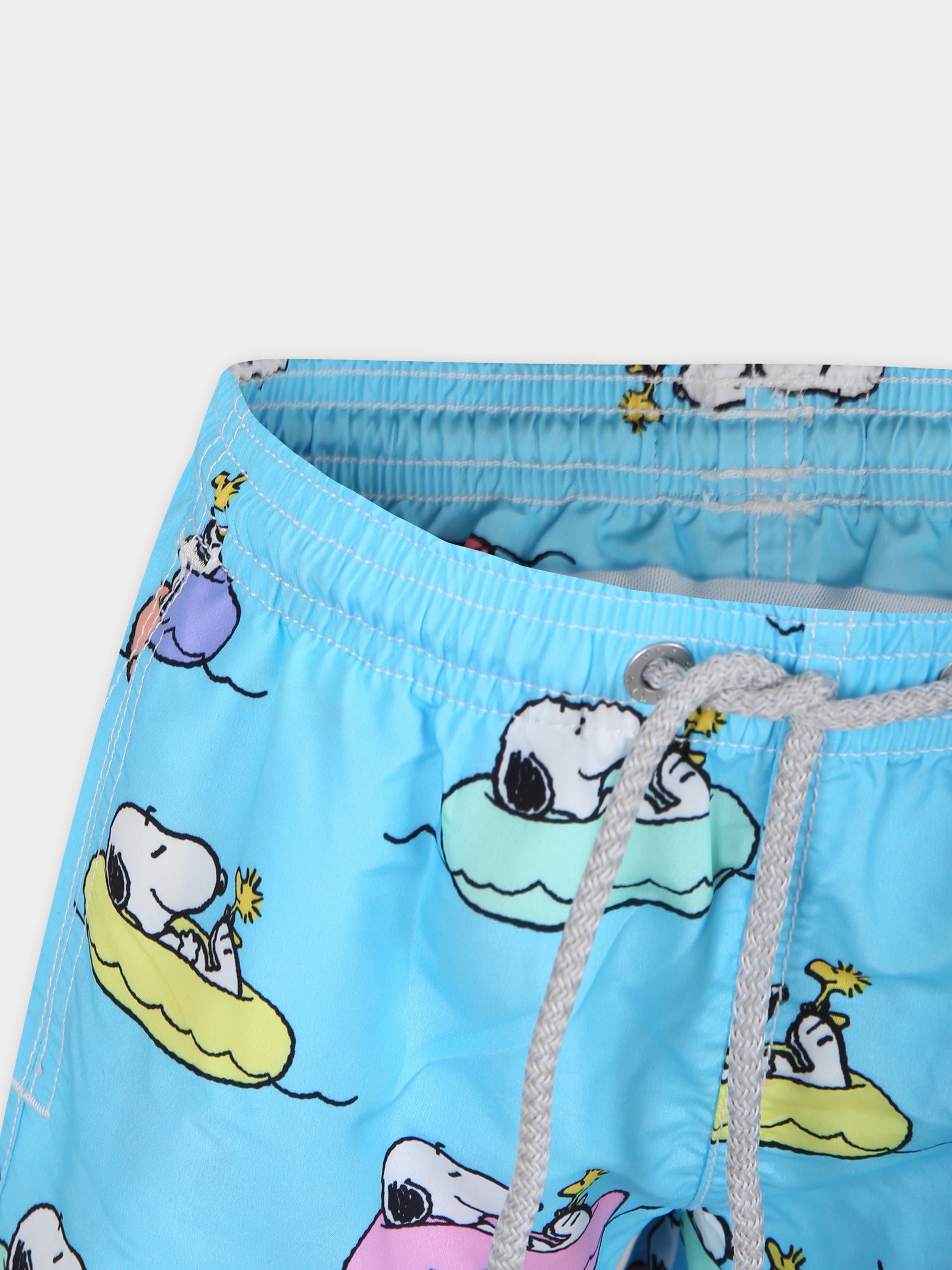 Boxer mare celeste per bambino con granchio,Mc2 Saint Barth,JEA0001 00282F