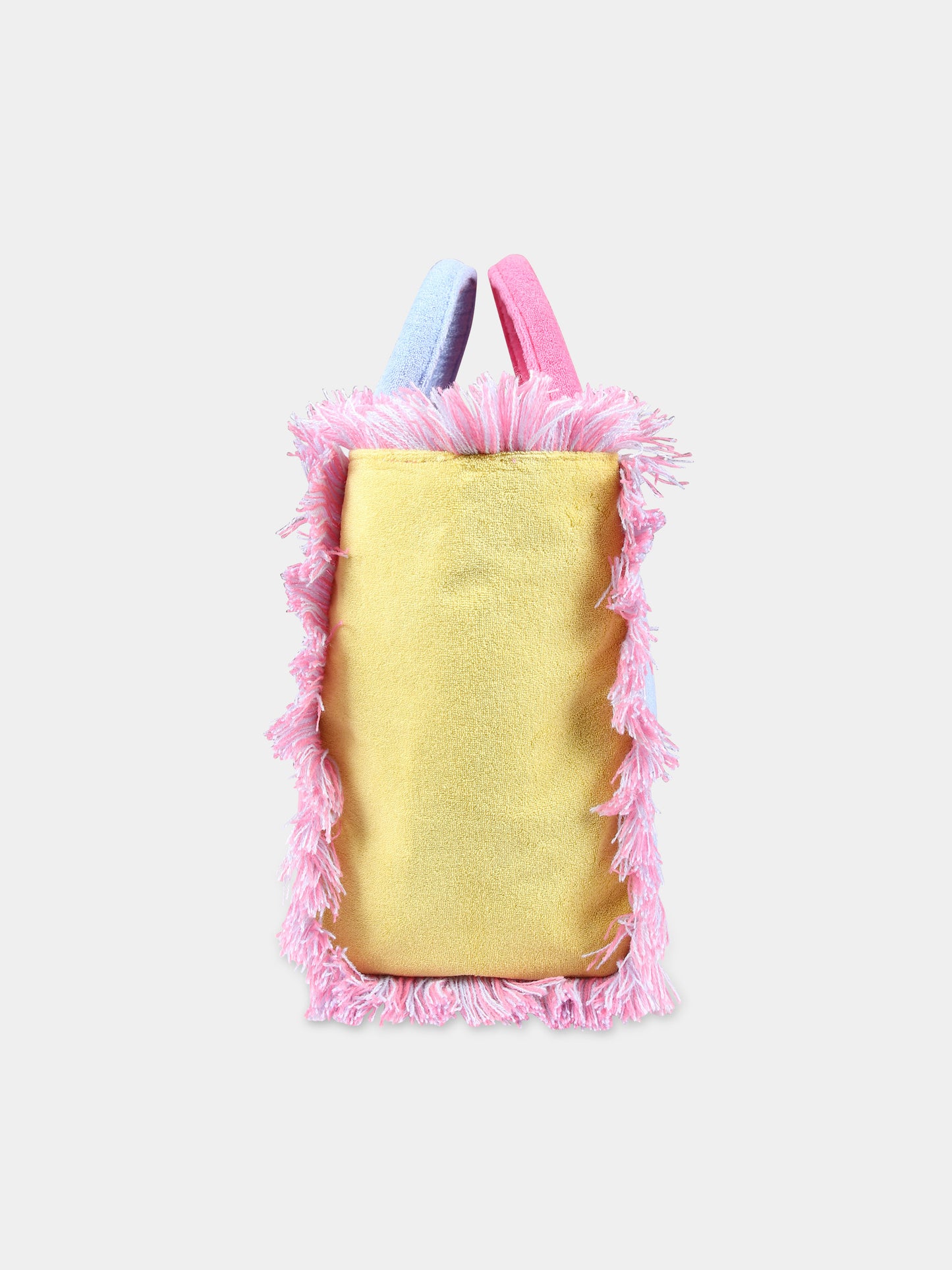 Borsa mare multicolor per bambina con logo,Mc2 Saint Barth,COL0005 01453F