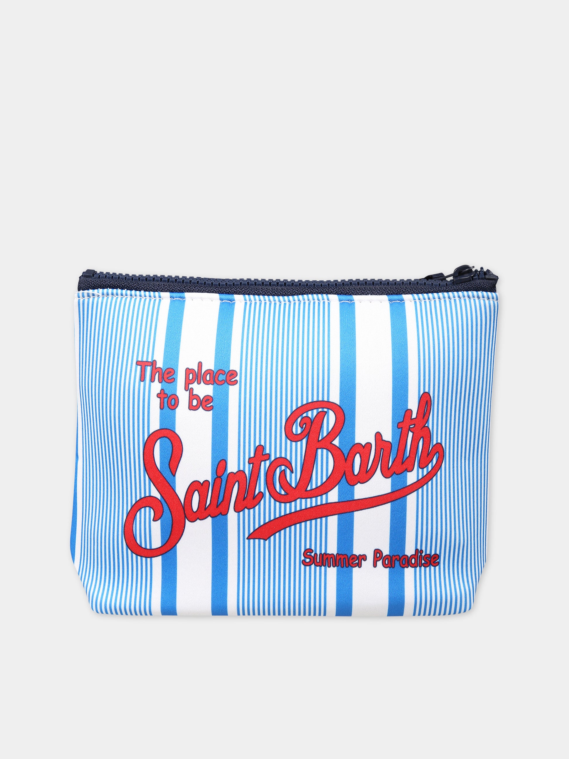 Pochette blu per bambini con logo,Mc2 Saint Barth,ALIN001 00104F