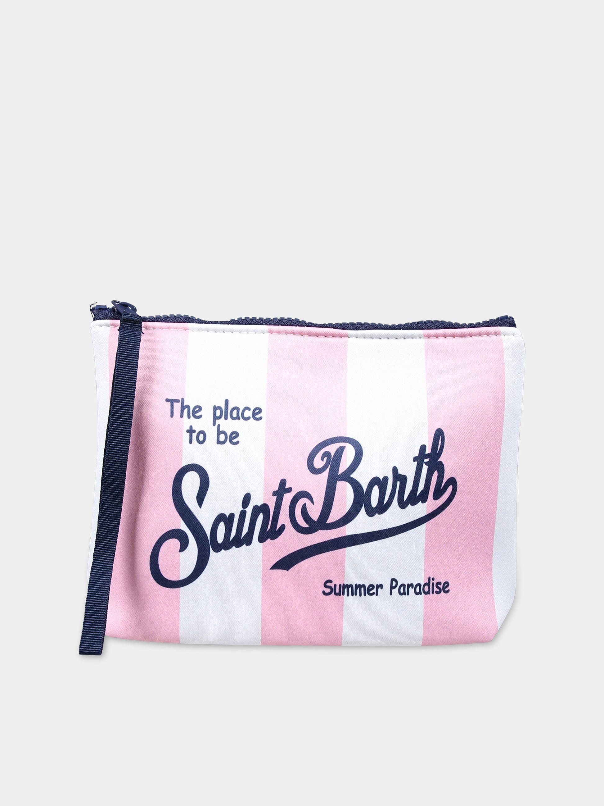 Pochette rosa per bambina con logo,Mc2 Saint Barth,ALIN001 03921F