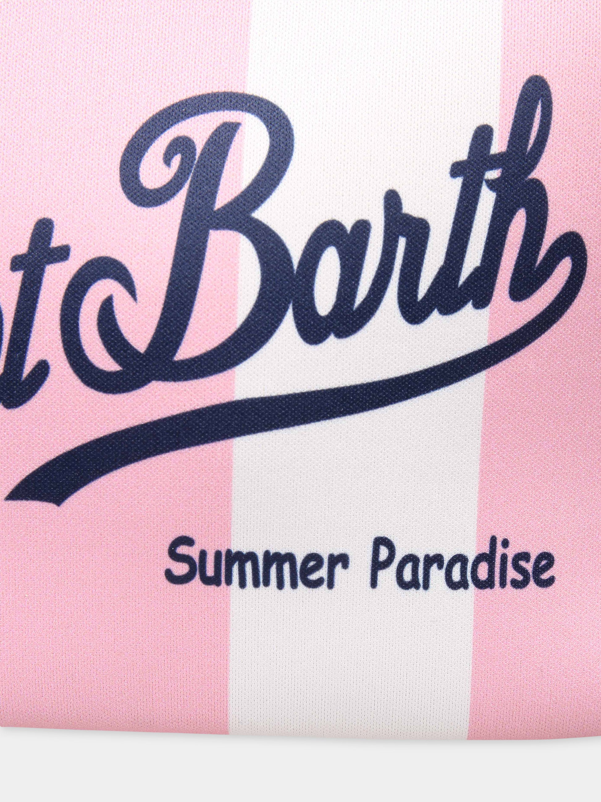 Pochette rosa per bambina con logo,Mc2 Saint Barth,ALIN001 03921F