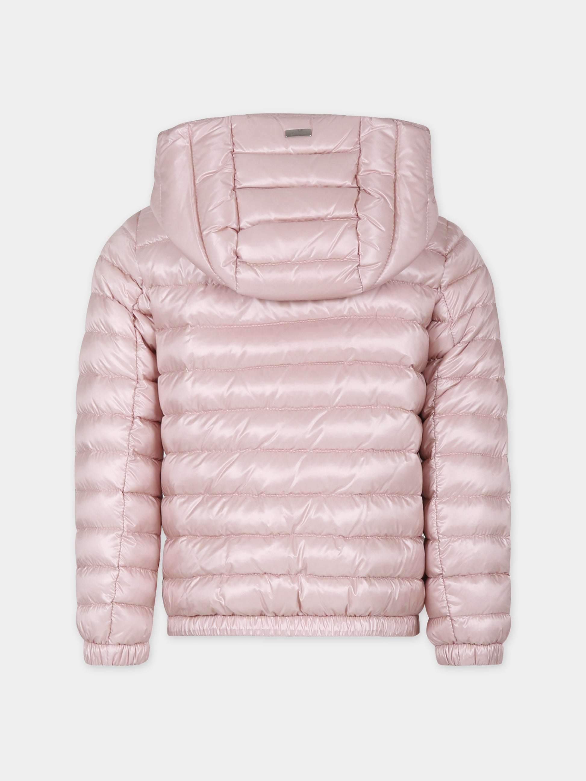 Piumino rosa per bambina con logo,Herno Kids,PI000006X 12017 4011
