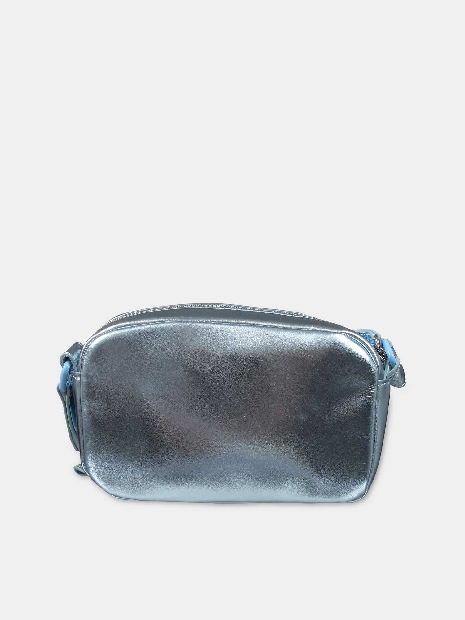 Borsa celeste per bambina con stella,Stella Mccartney Kids,TT0B78 Z0226 630