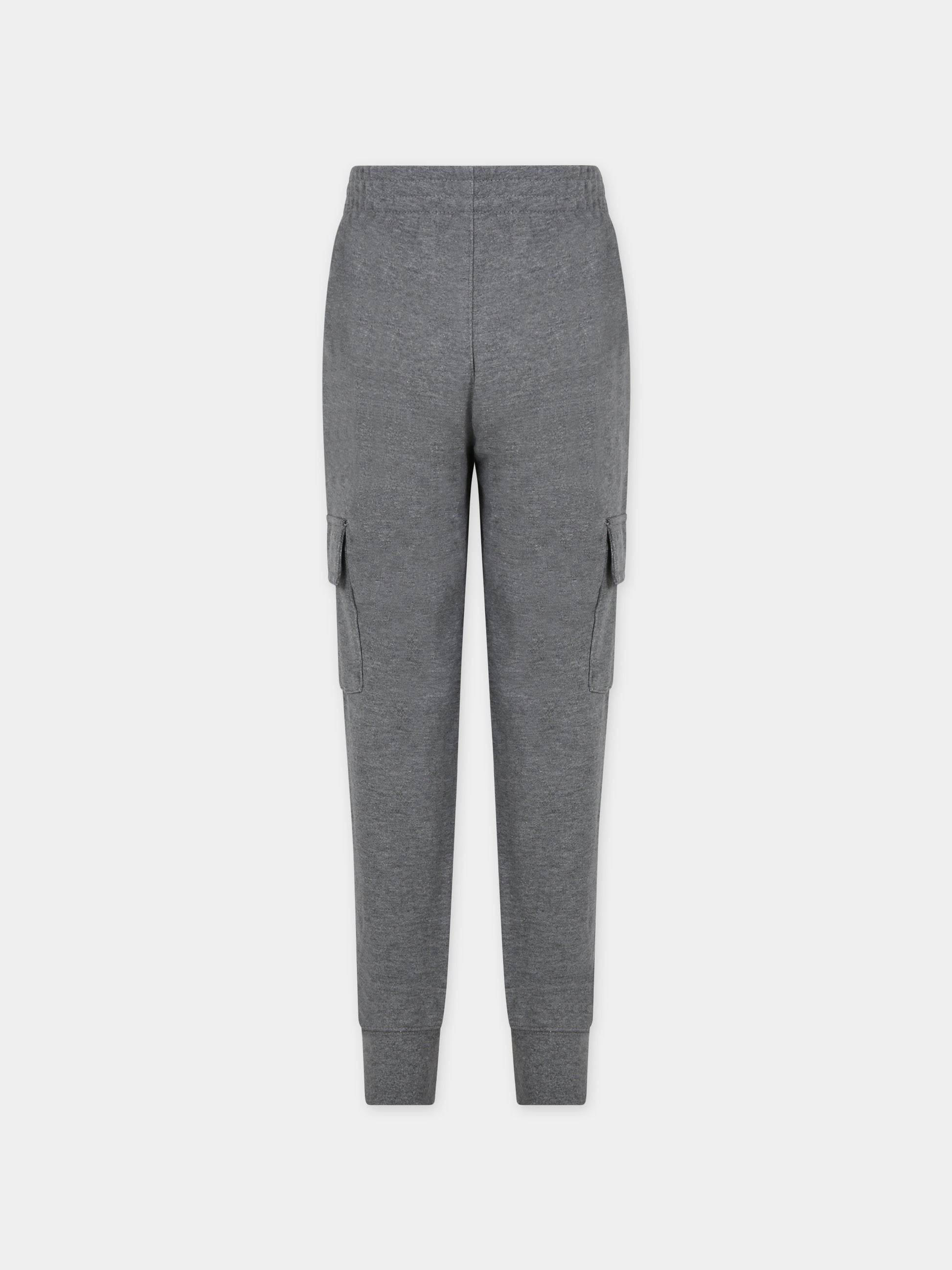 Pantaloni grigi per bambini con stampa,Jordan,95B398 GEH