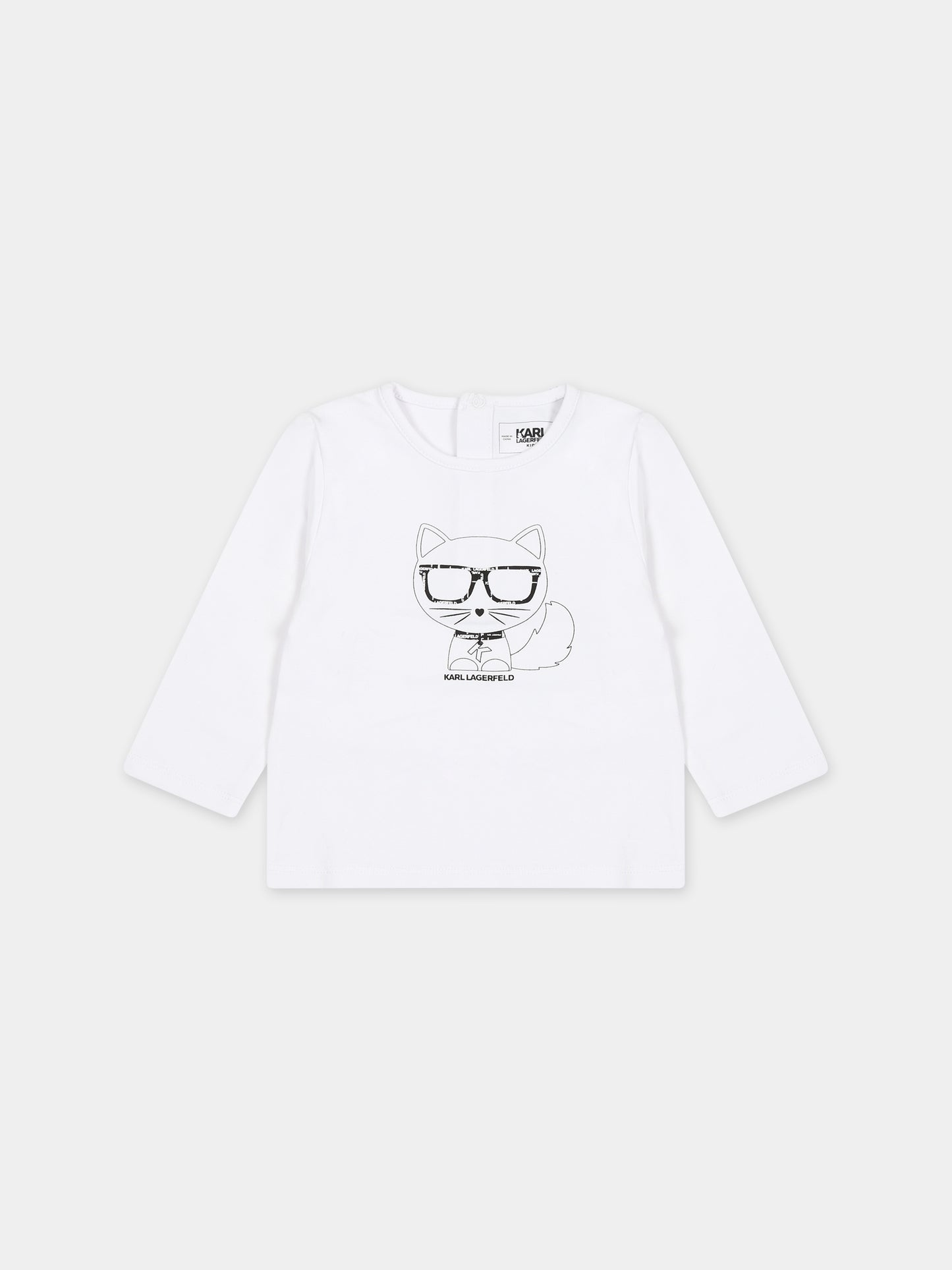Completo nero per neonata con Choupette,Karl Lagerfeld Kids,Z98116 09B