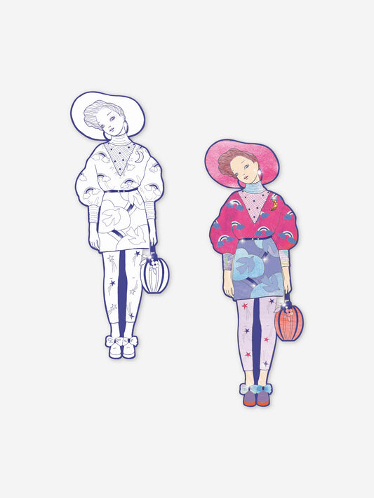 Modelle da colorare per bambini,Djeco,DJ09546