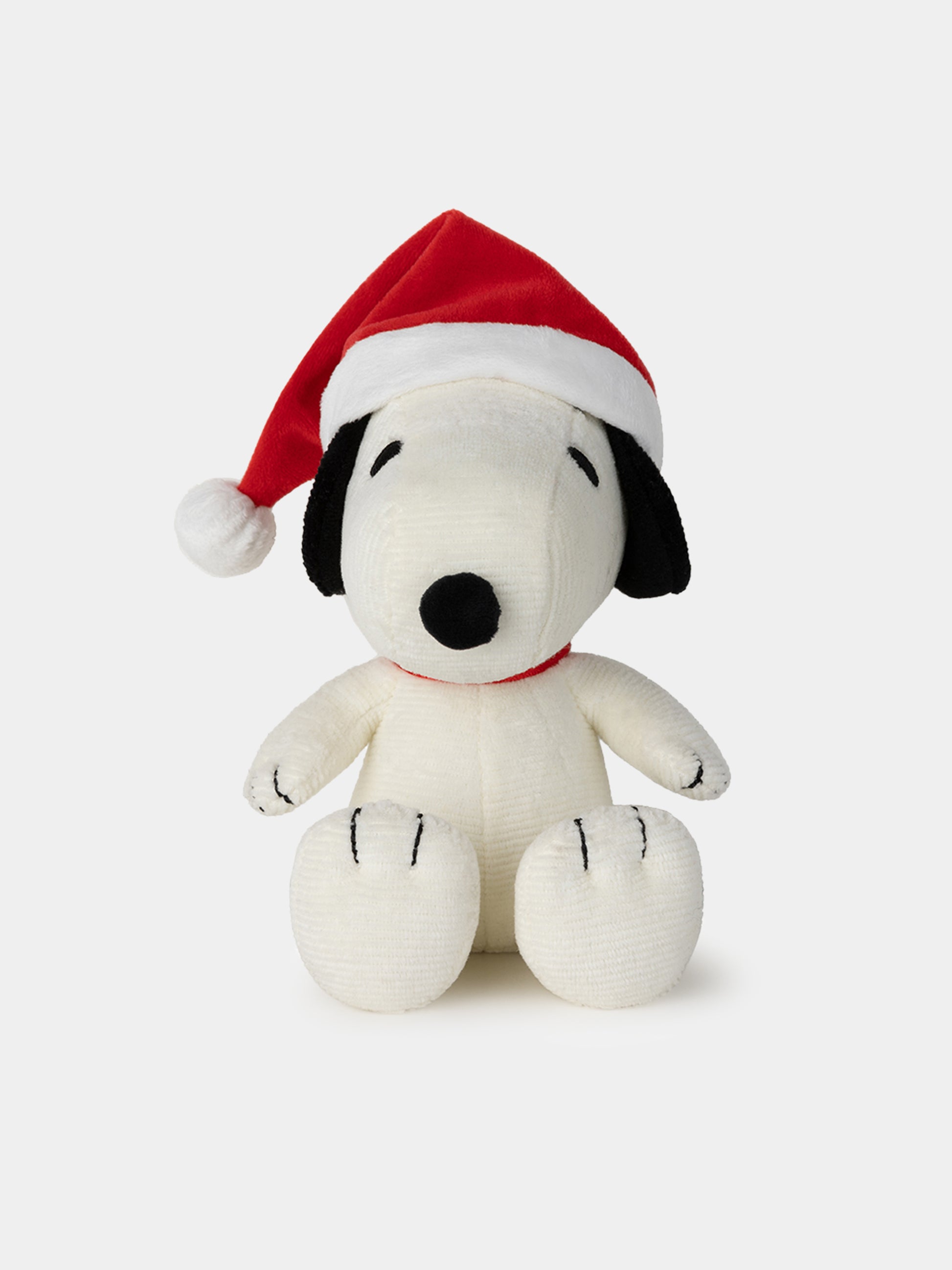 Peluche Snoopy bianco con cappello natalizio per bambini,Bon Ton Toys,33177006