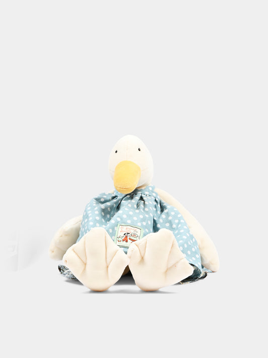 Ochetta Jeanne peluche ivoire à pois pour enfants