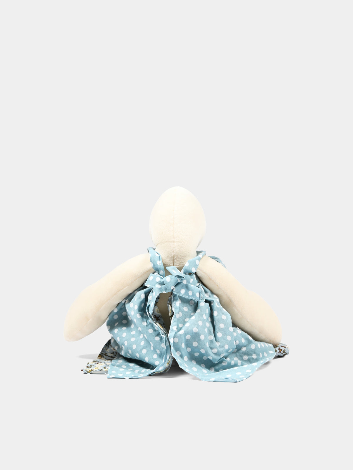 Ochetta Jeanne peluche ivoire à pois pour enfants