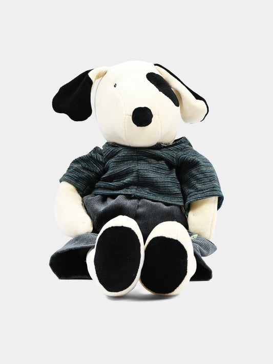 Cane Julius peluche blanc pour enfants